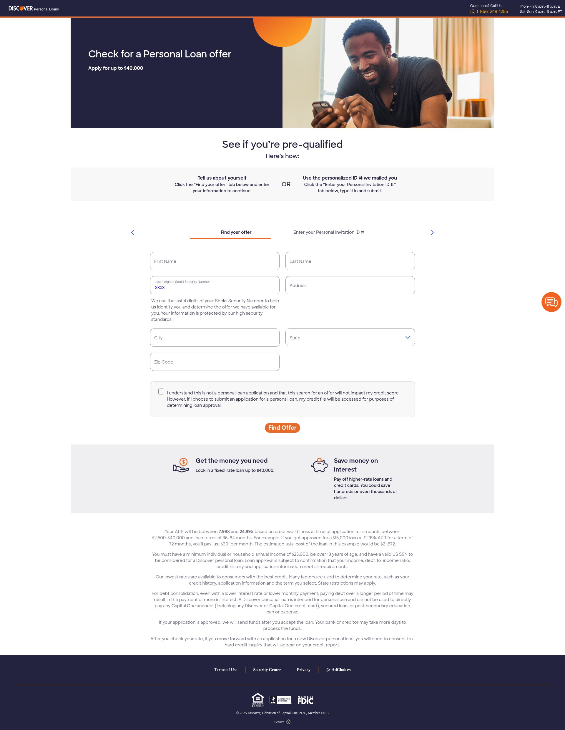 Landing Page