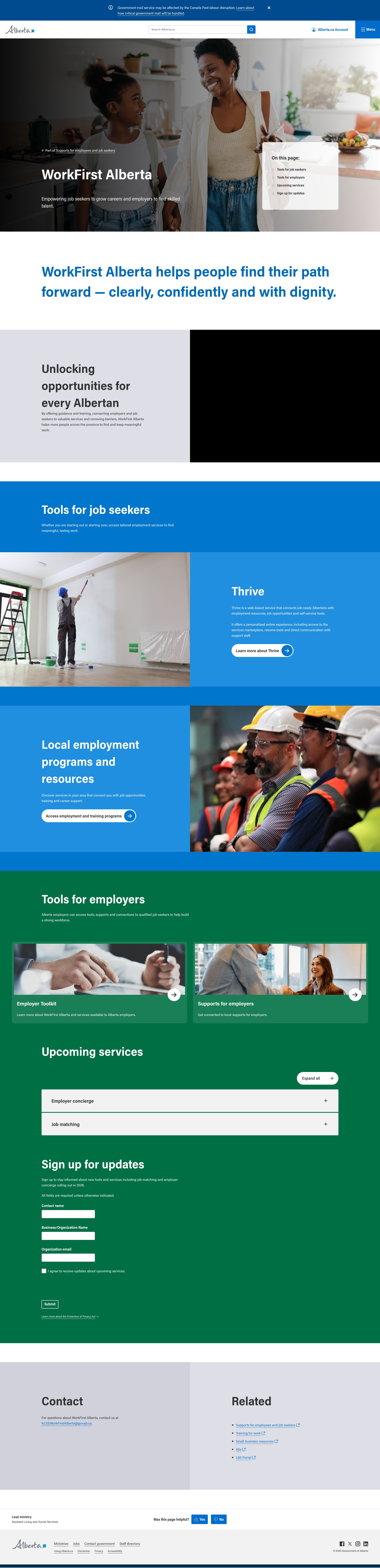 Landing Page