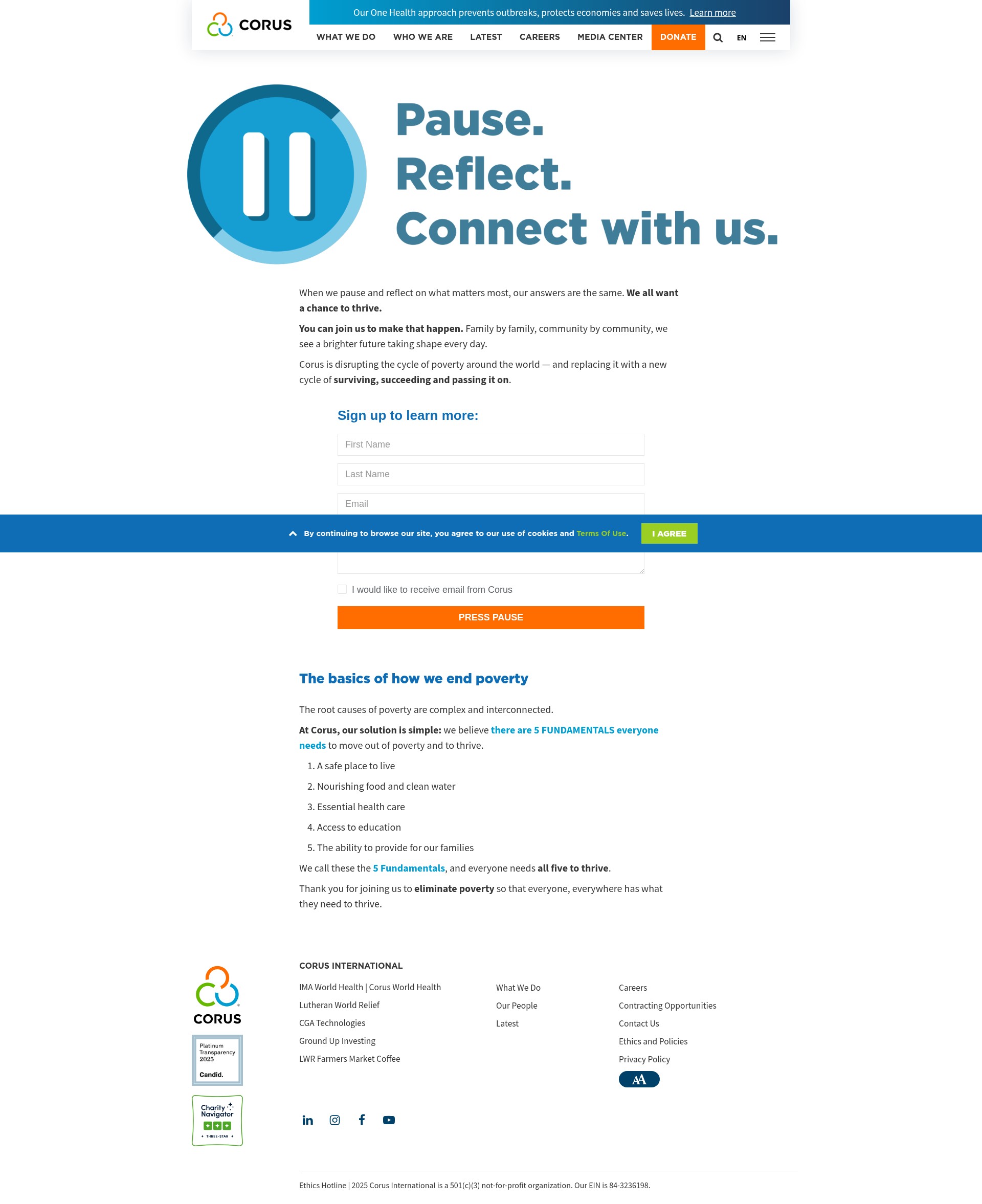 Landing Page