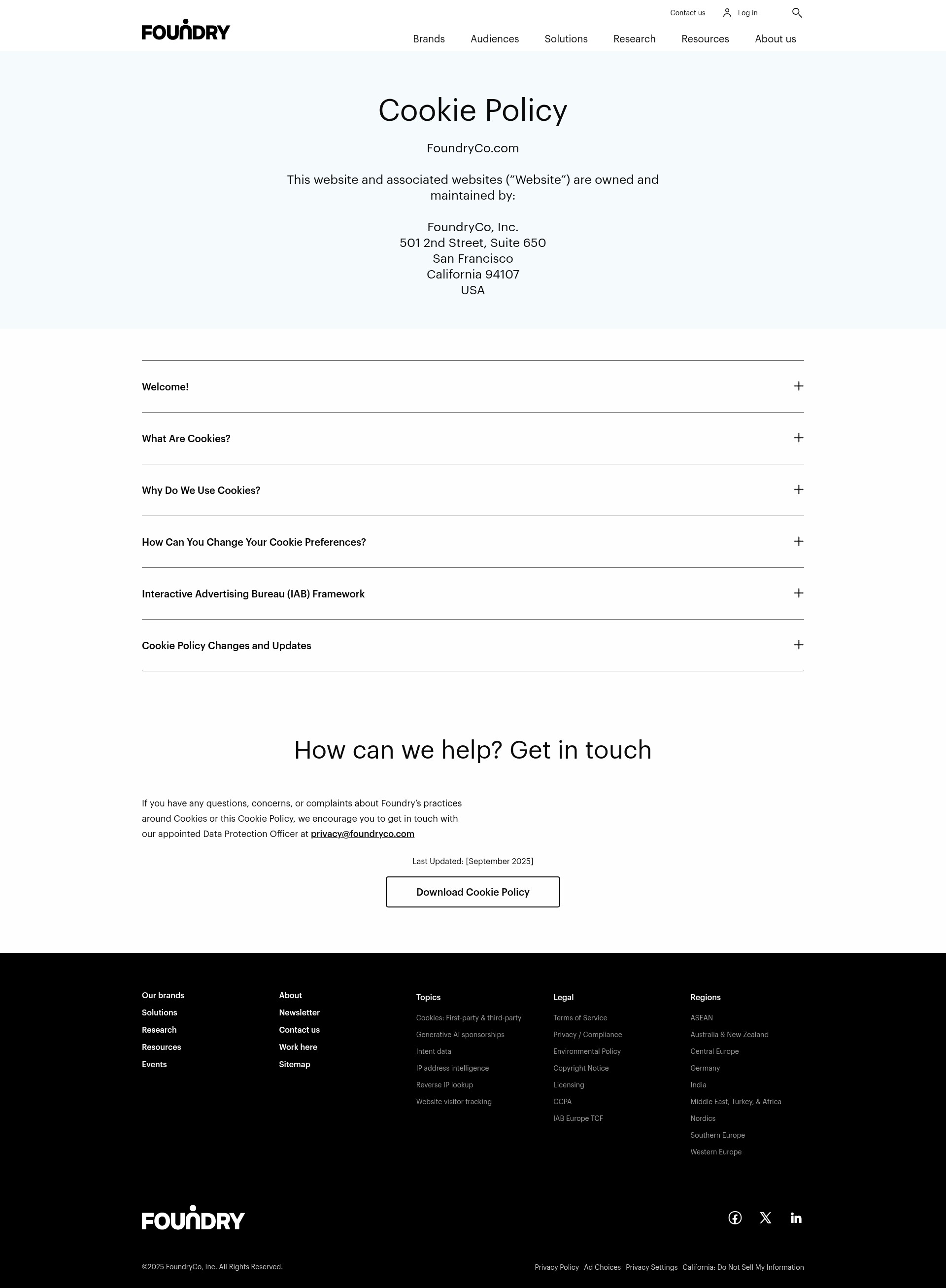 Landing Page