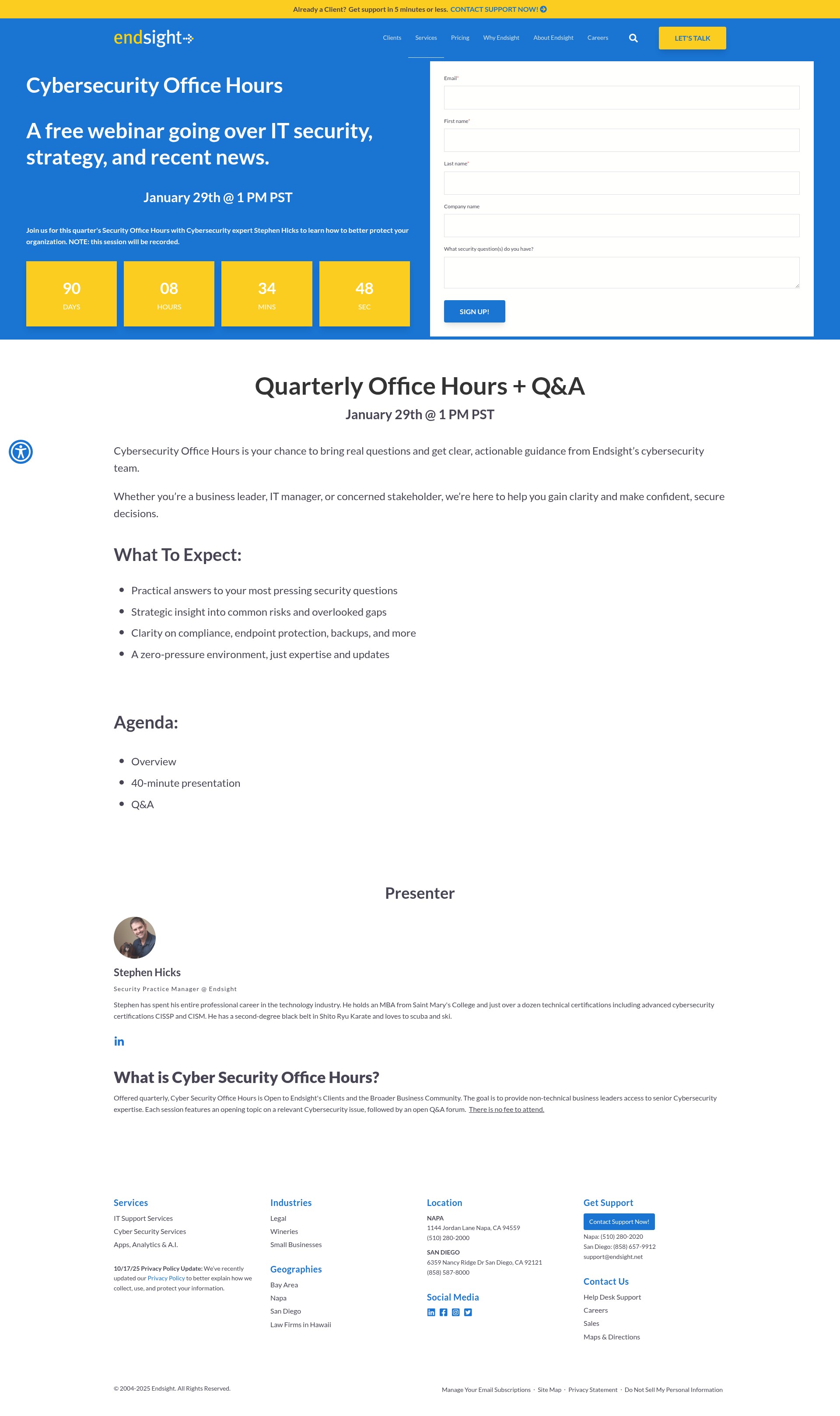 Landing Page