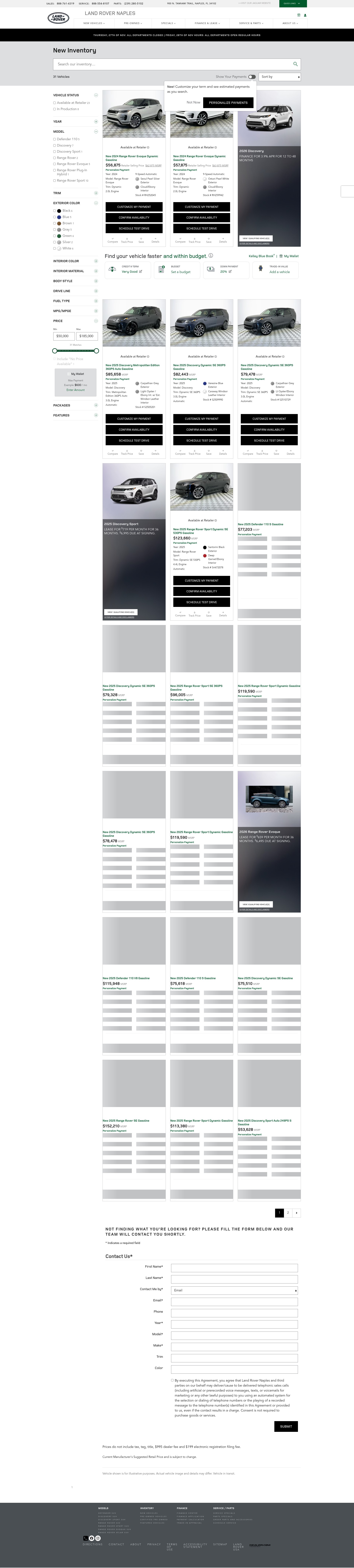 Landing Page