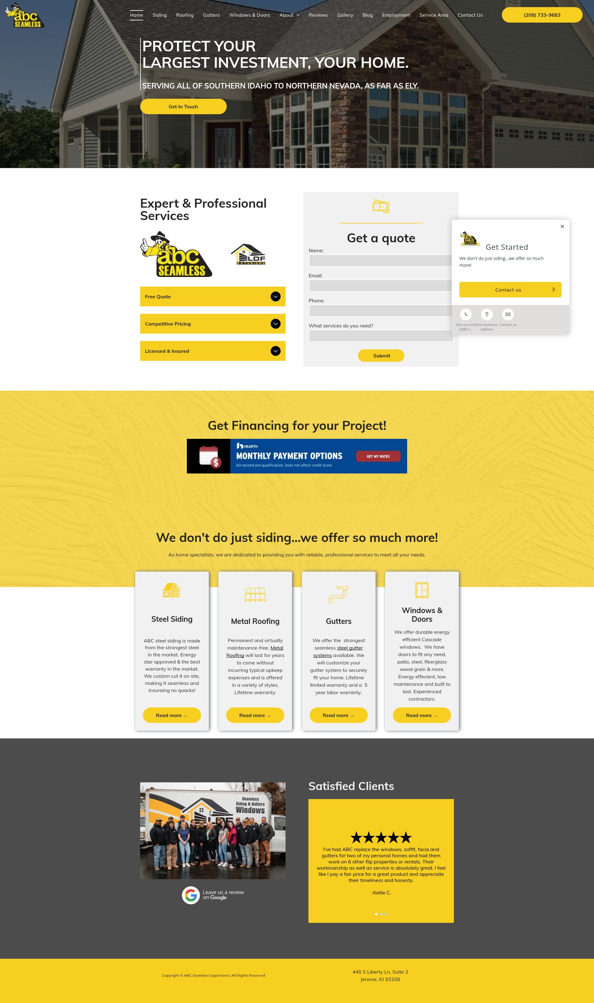 Landing Page