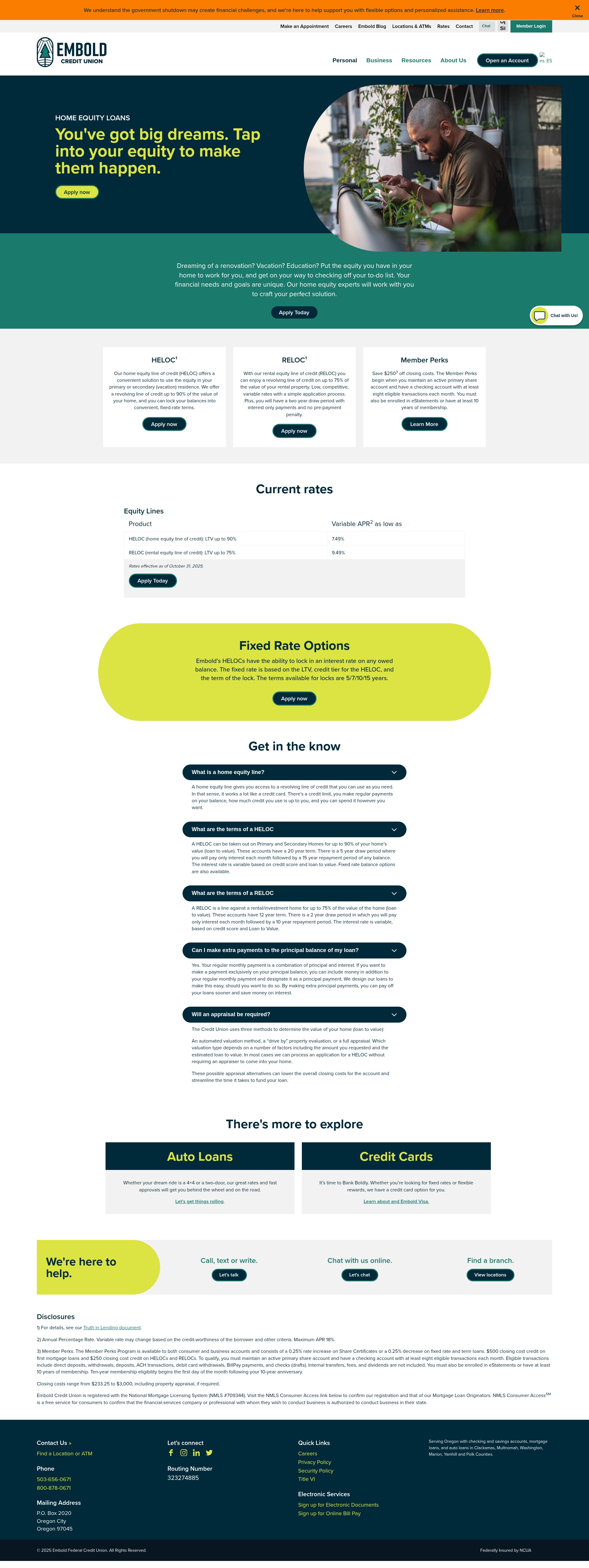 Landing Page