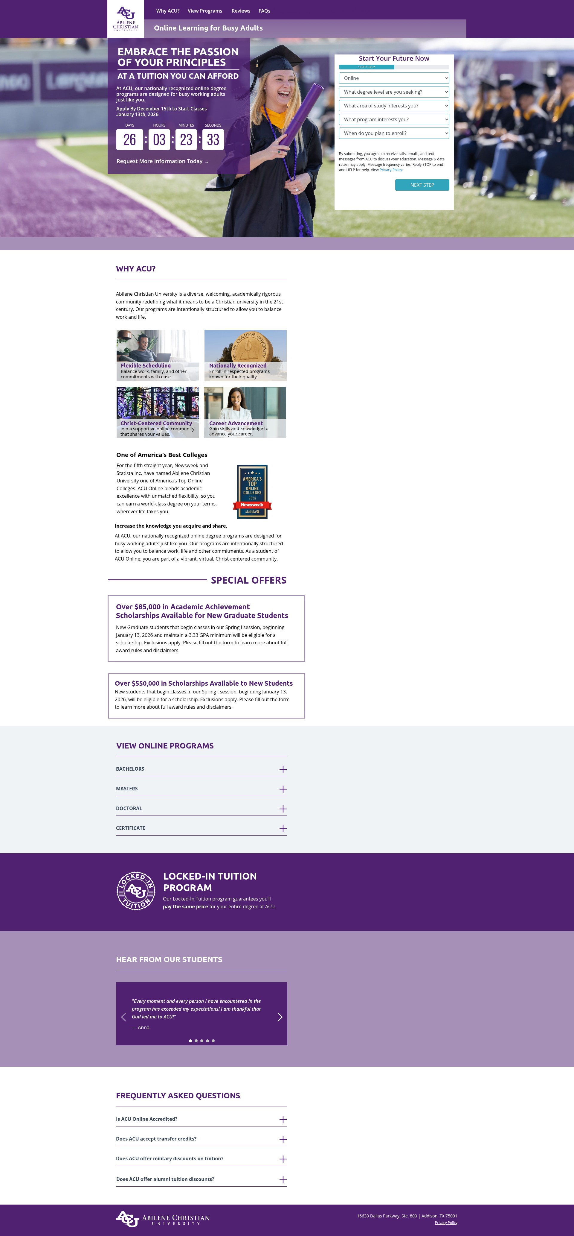 Landing Page