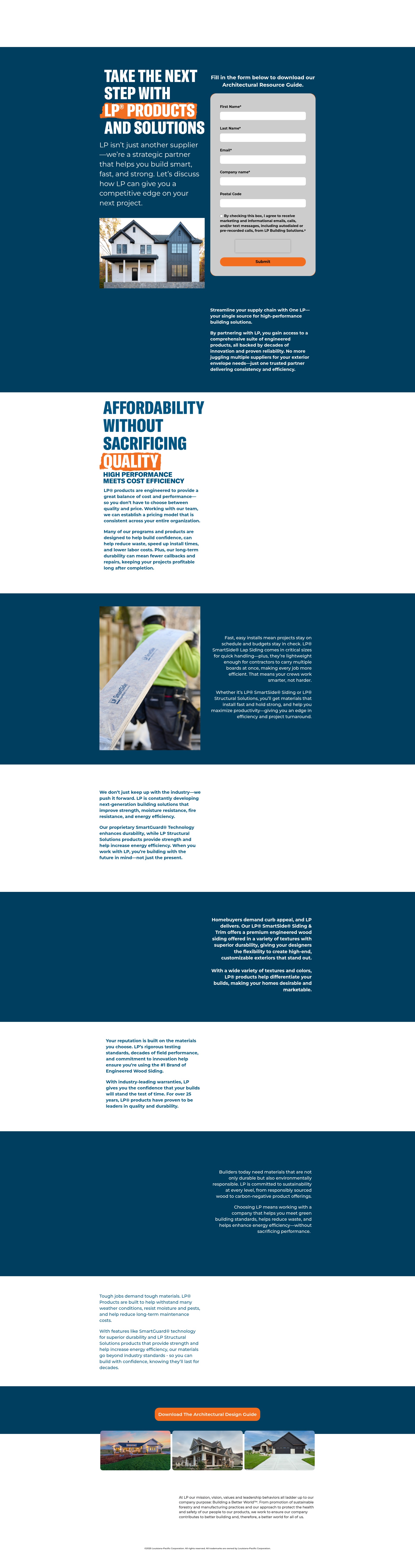 Landing Page