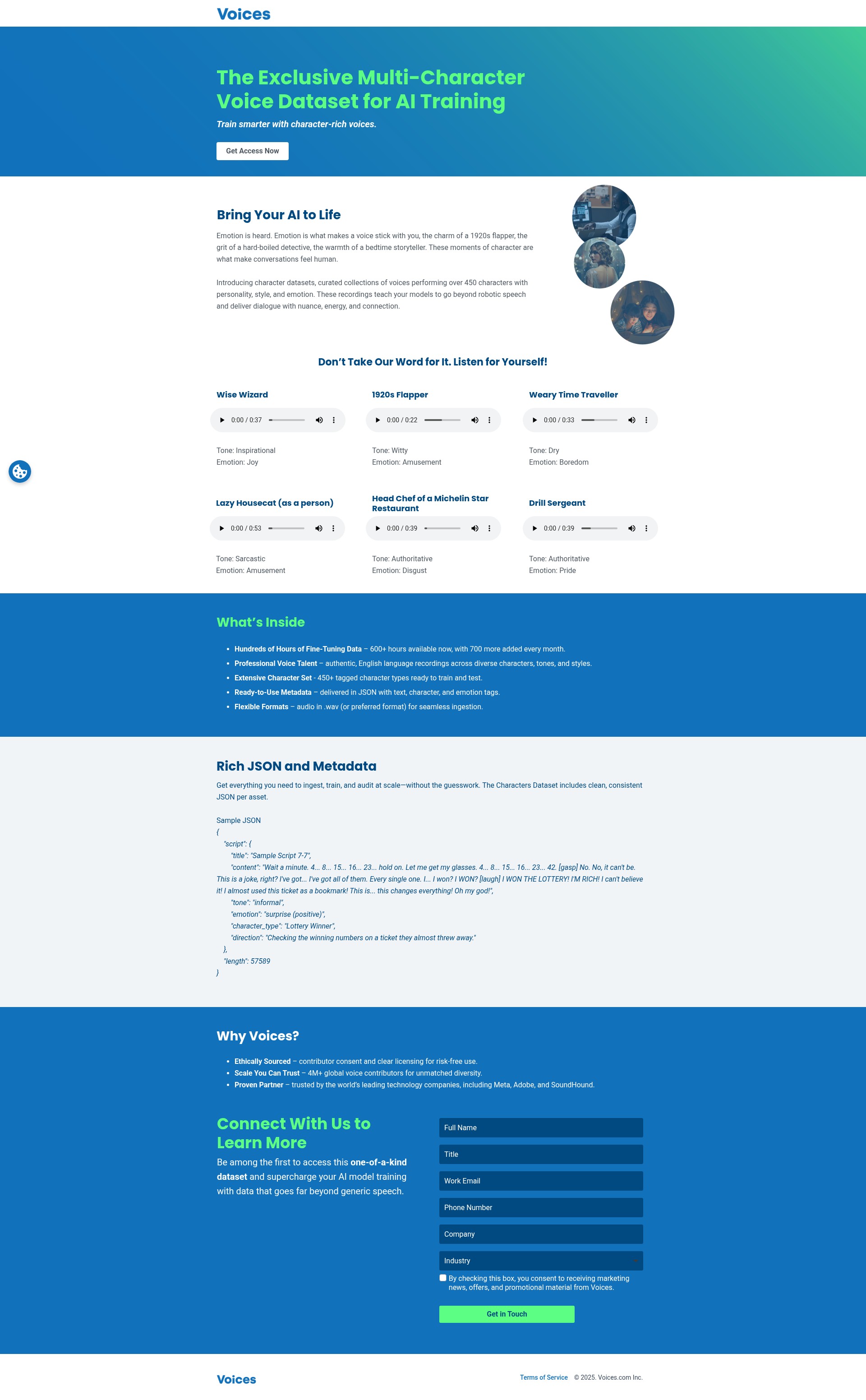 Landing Page
