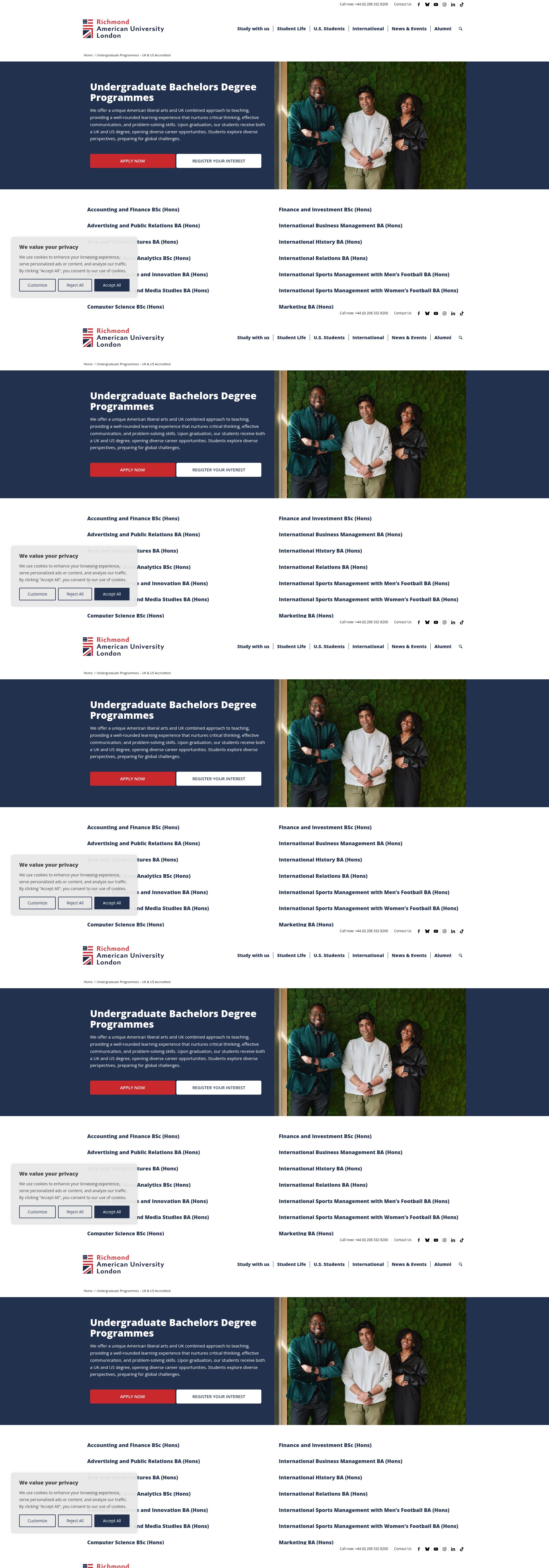 Landing Page