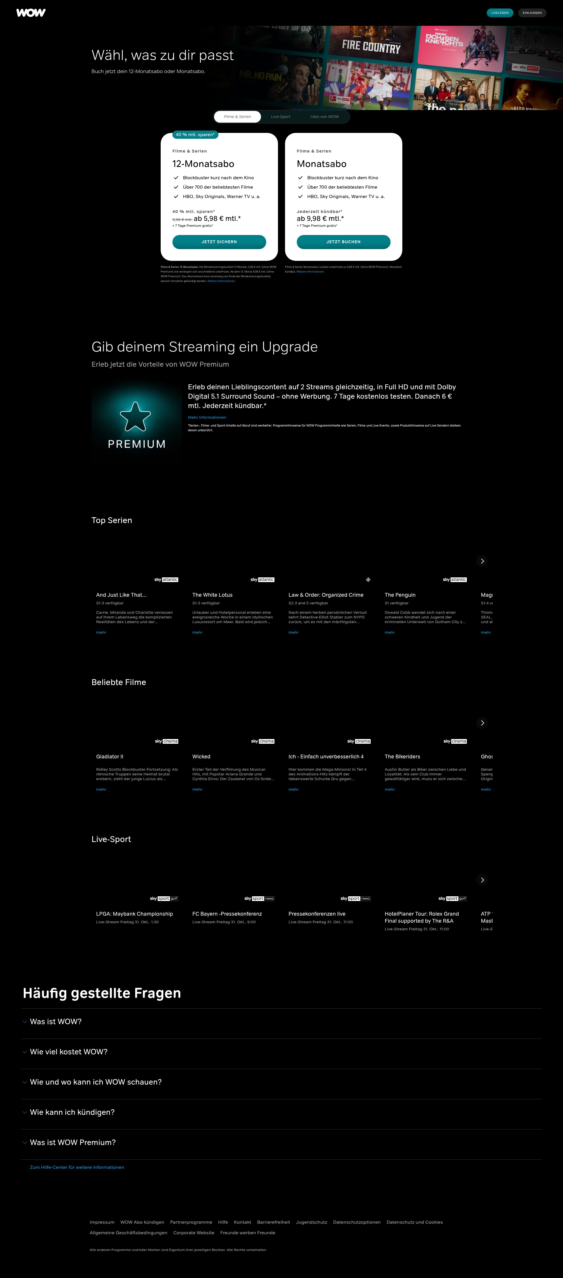 Landing Page