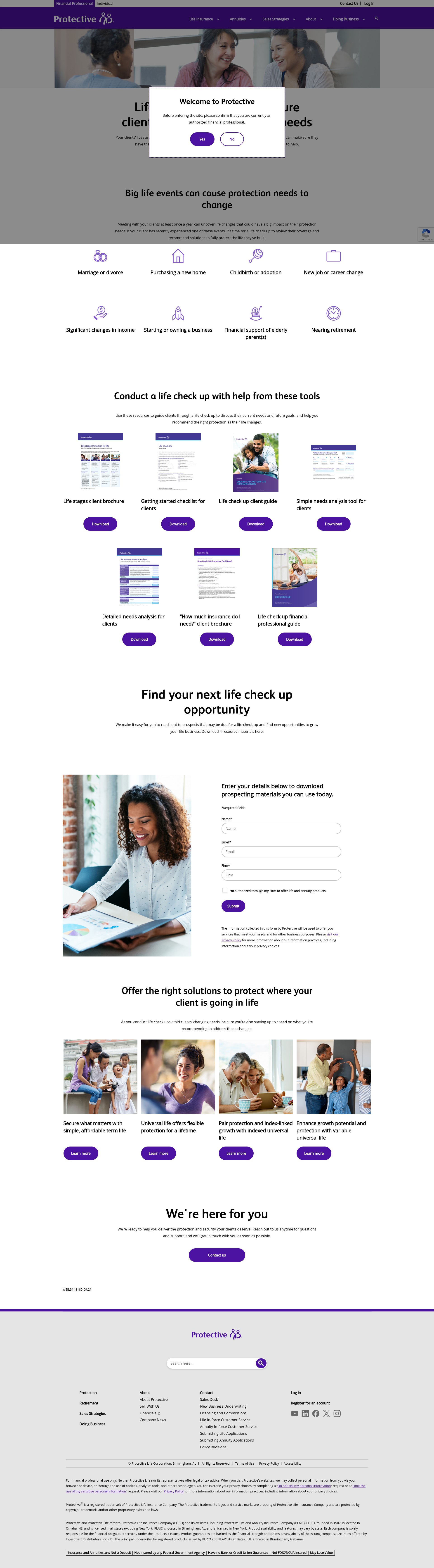 Landing Page