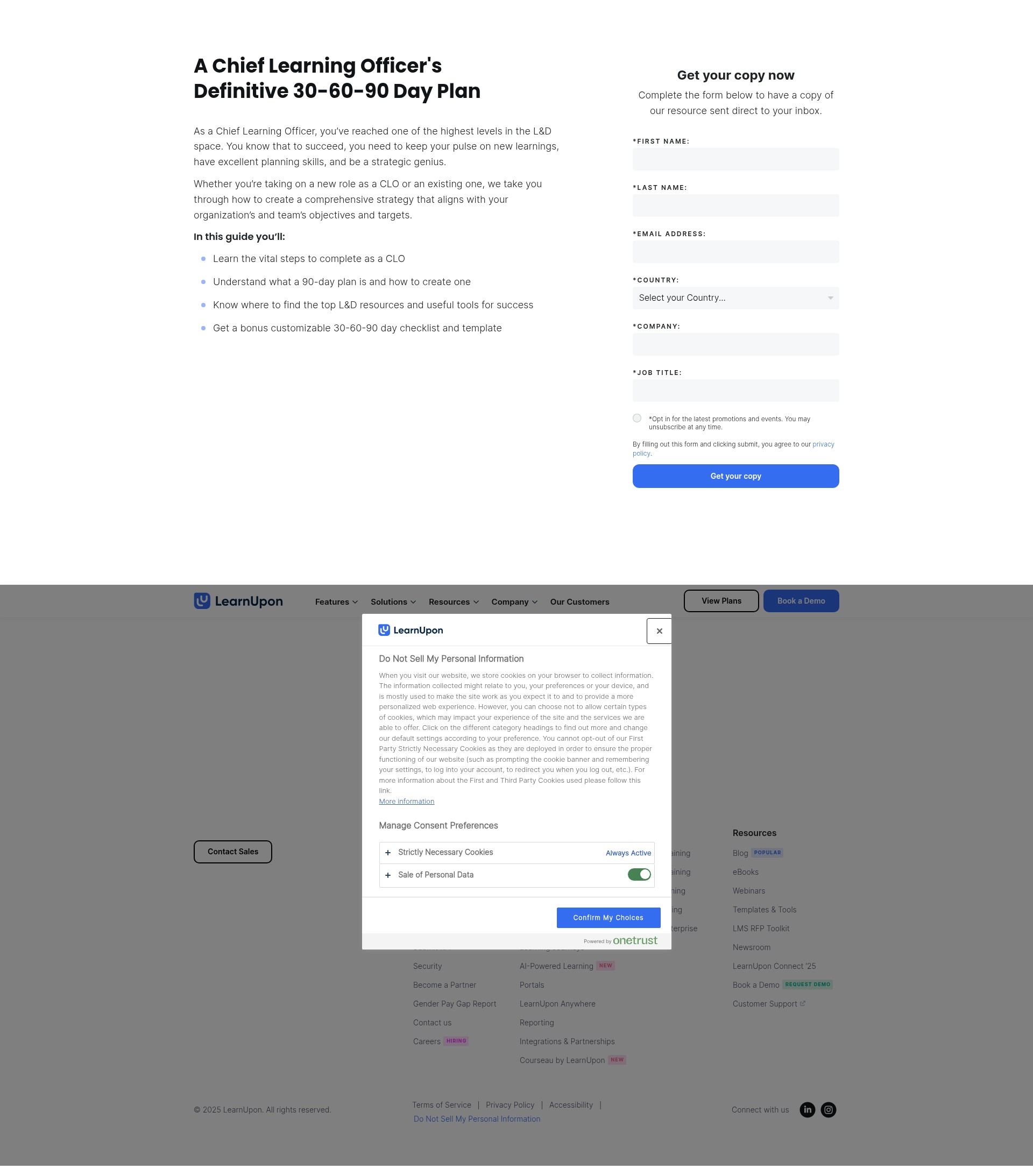 Landing Page
