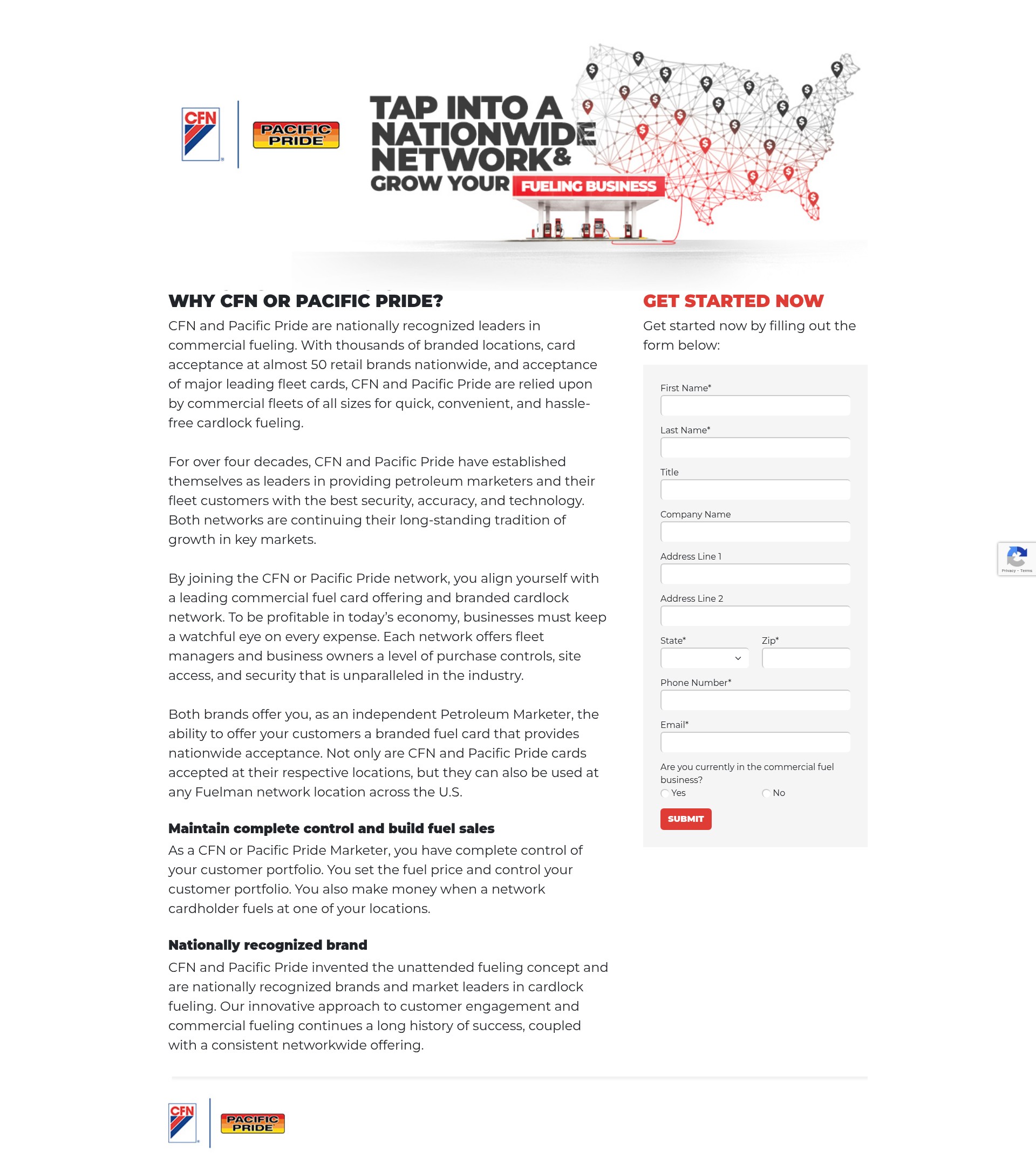 Landing Page