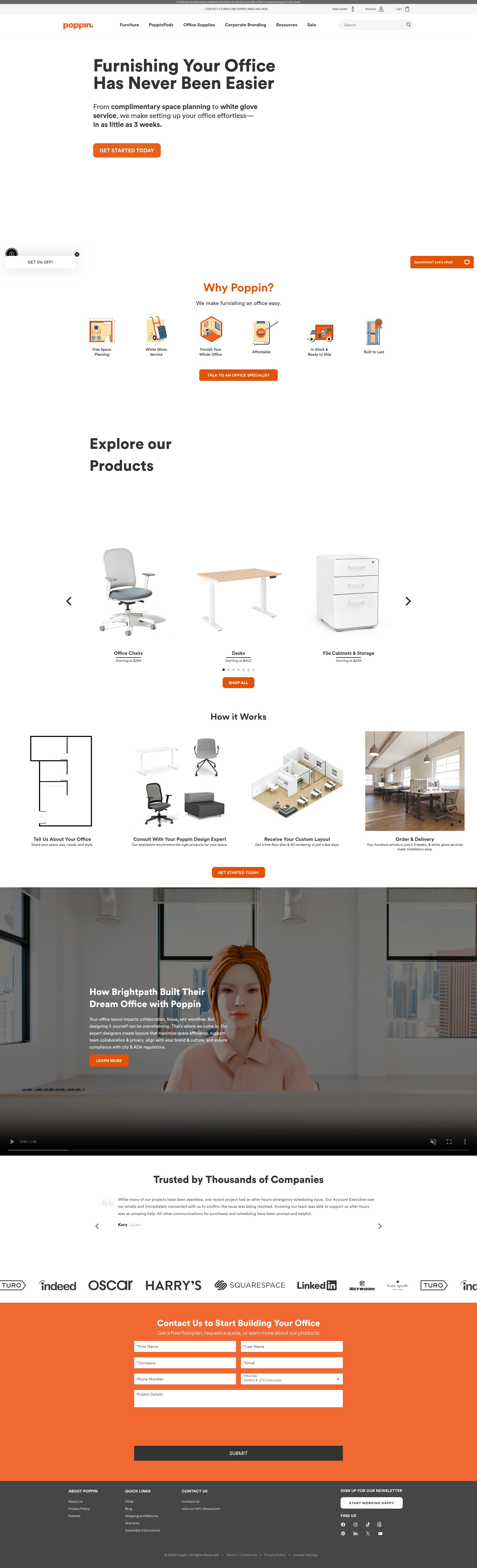 Landing Page