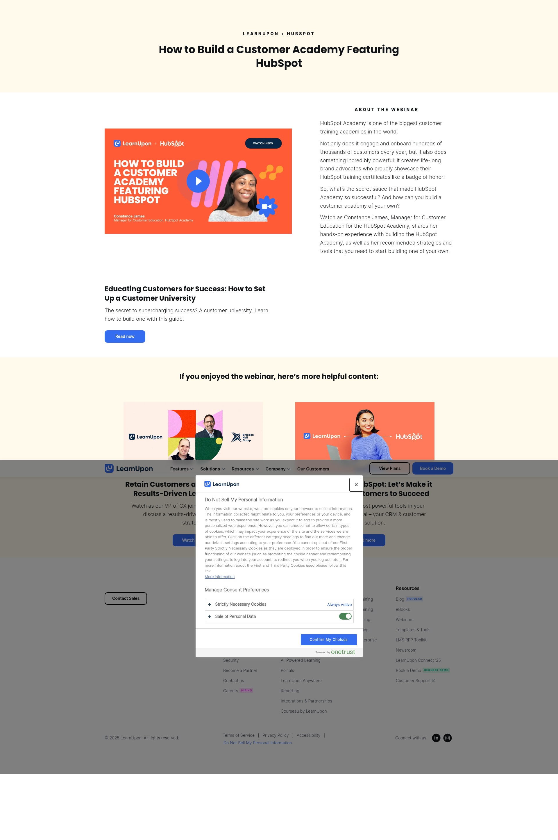 Landing Page
