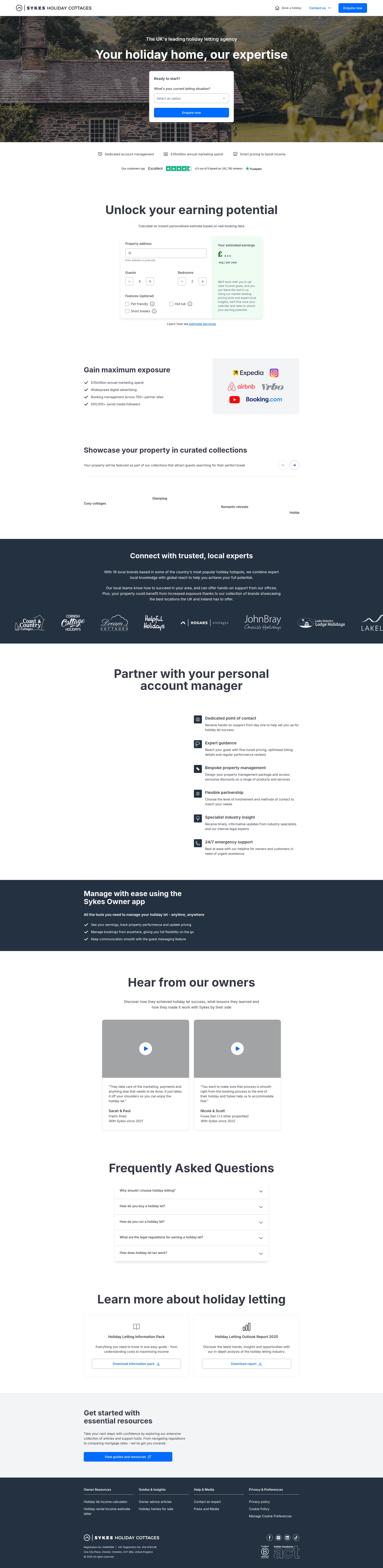 Landing Page