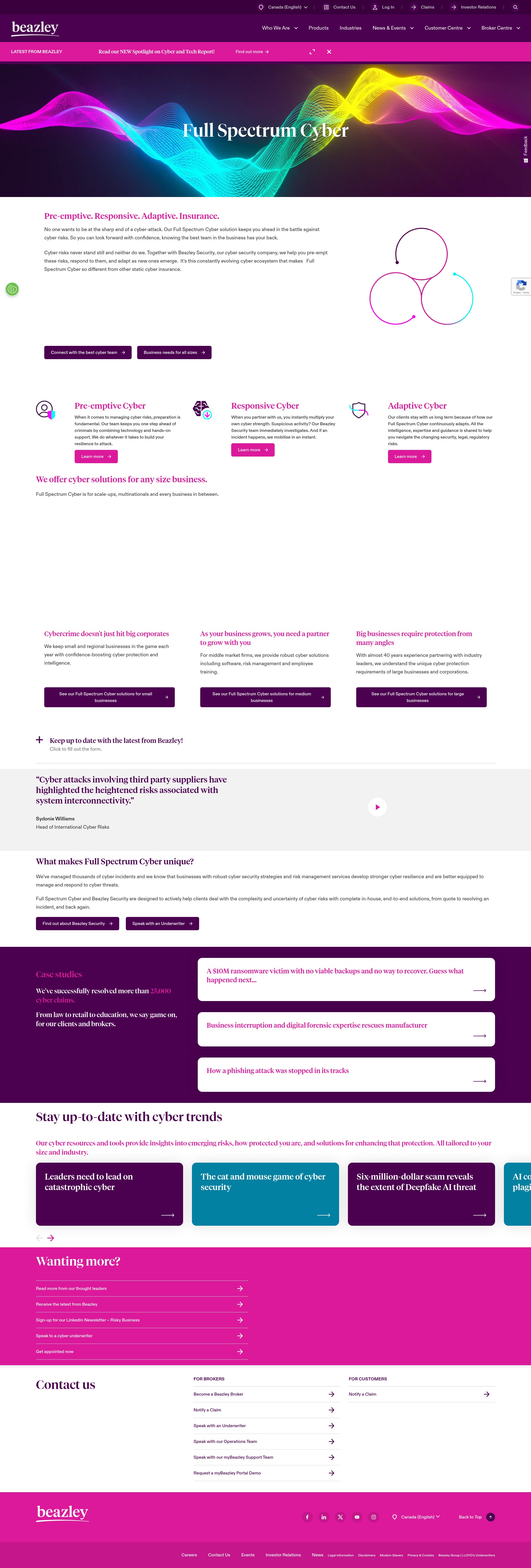Landing Page