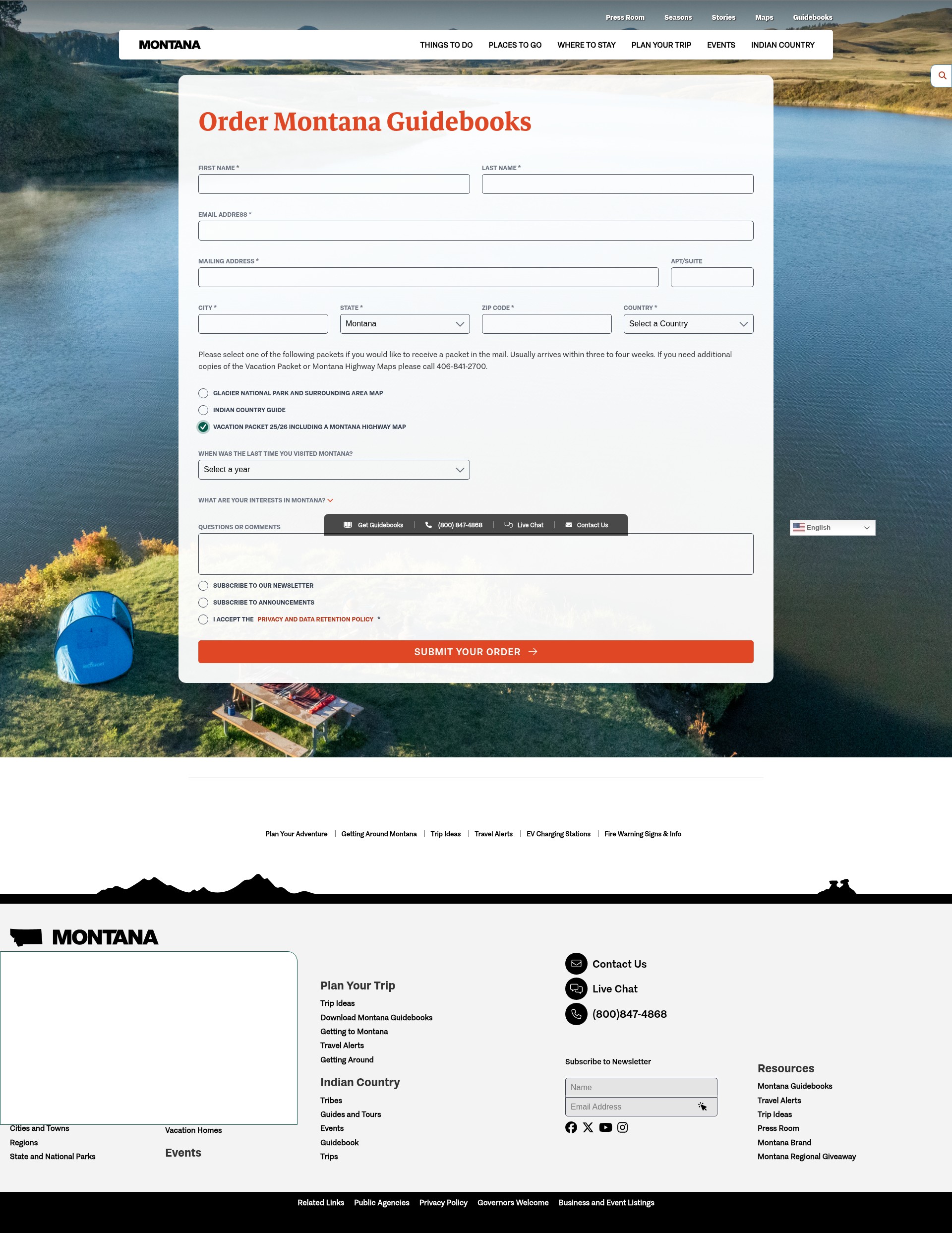Landing Page