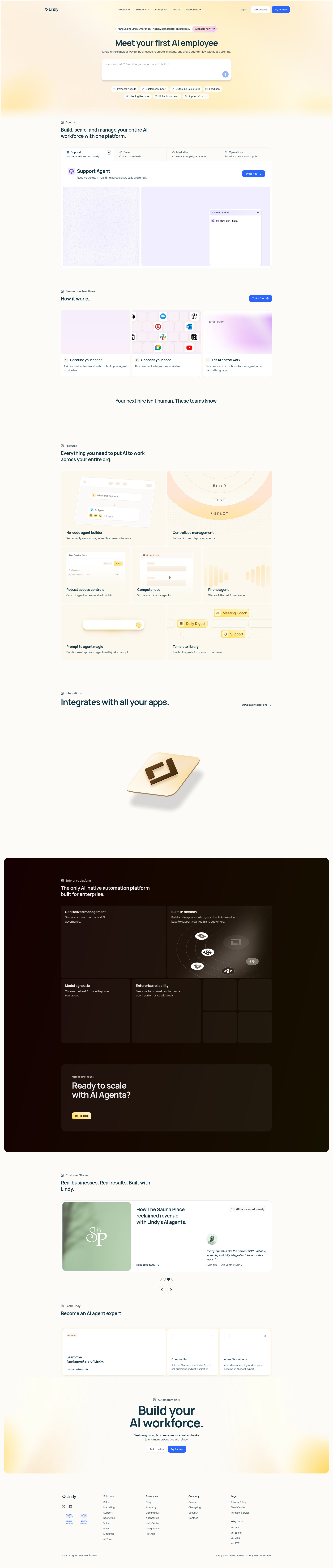 Landing Page