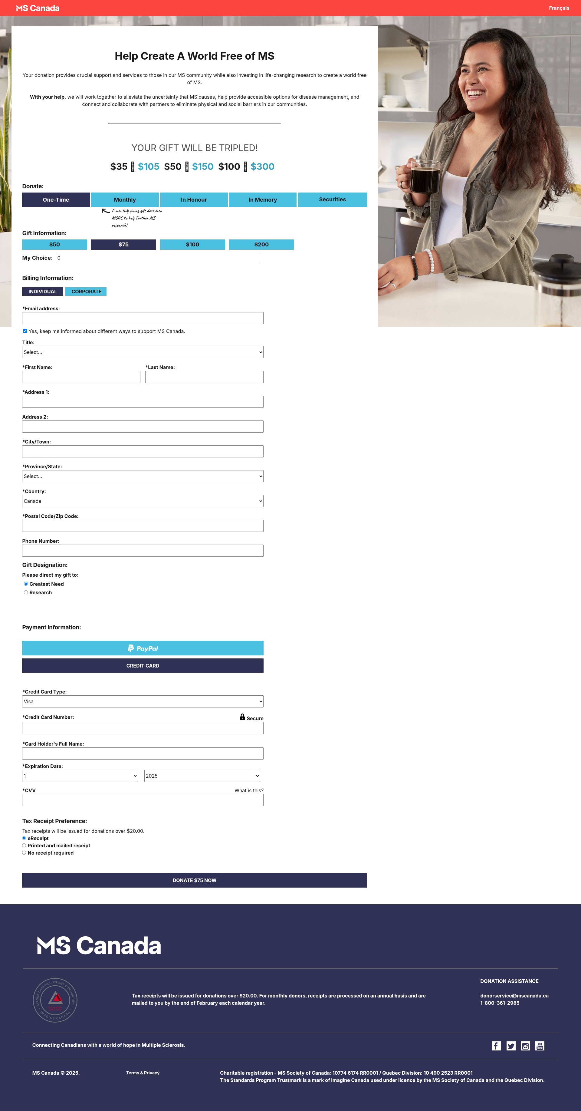 Landing Page