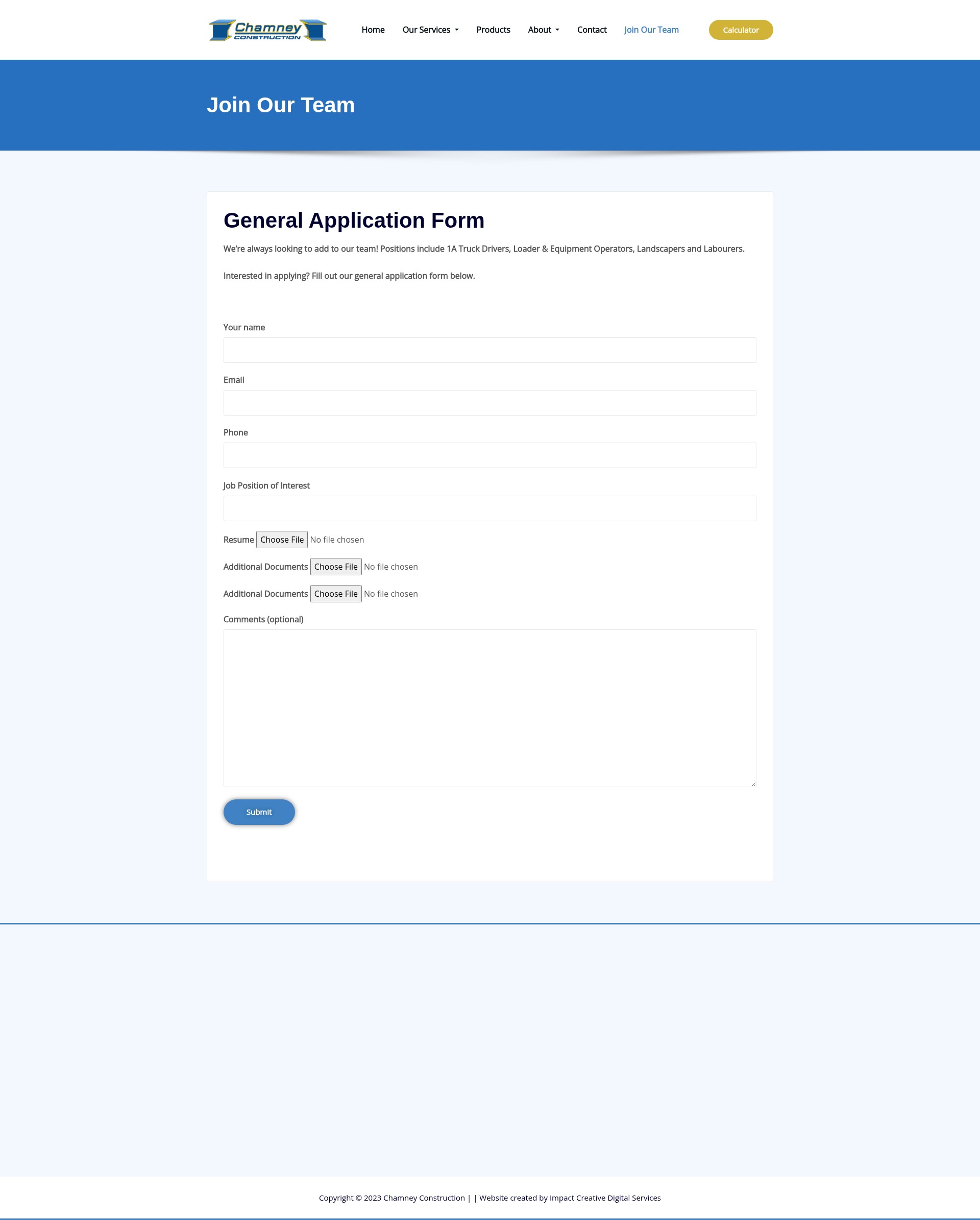 Landing Page
