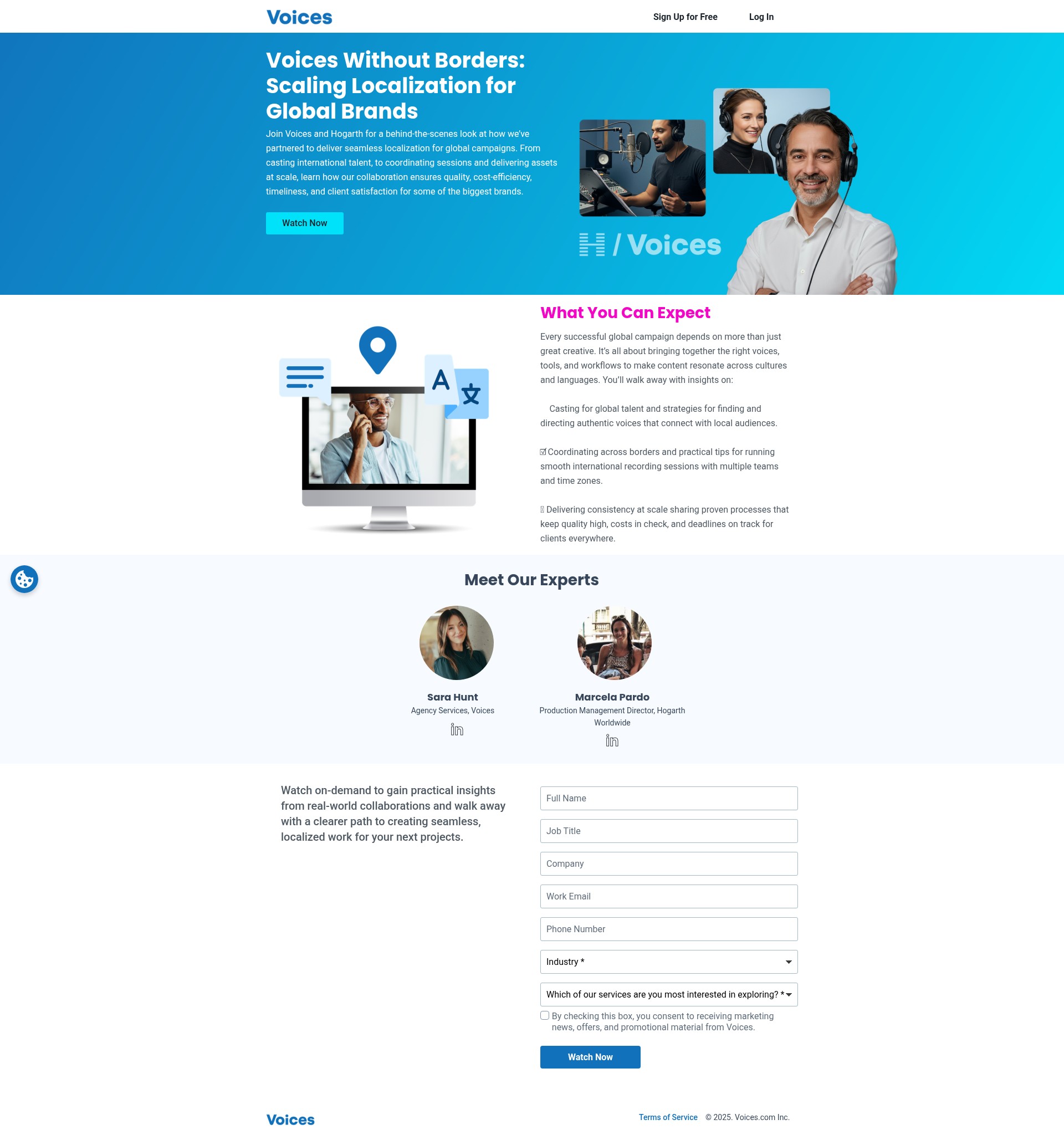 Landing Page