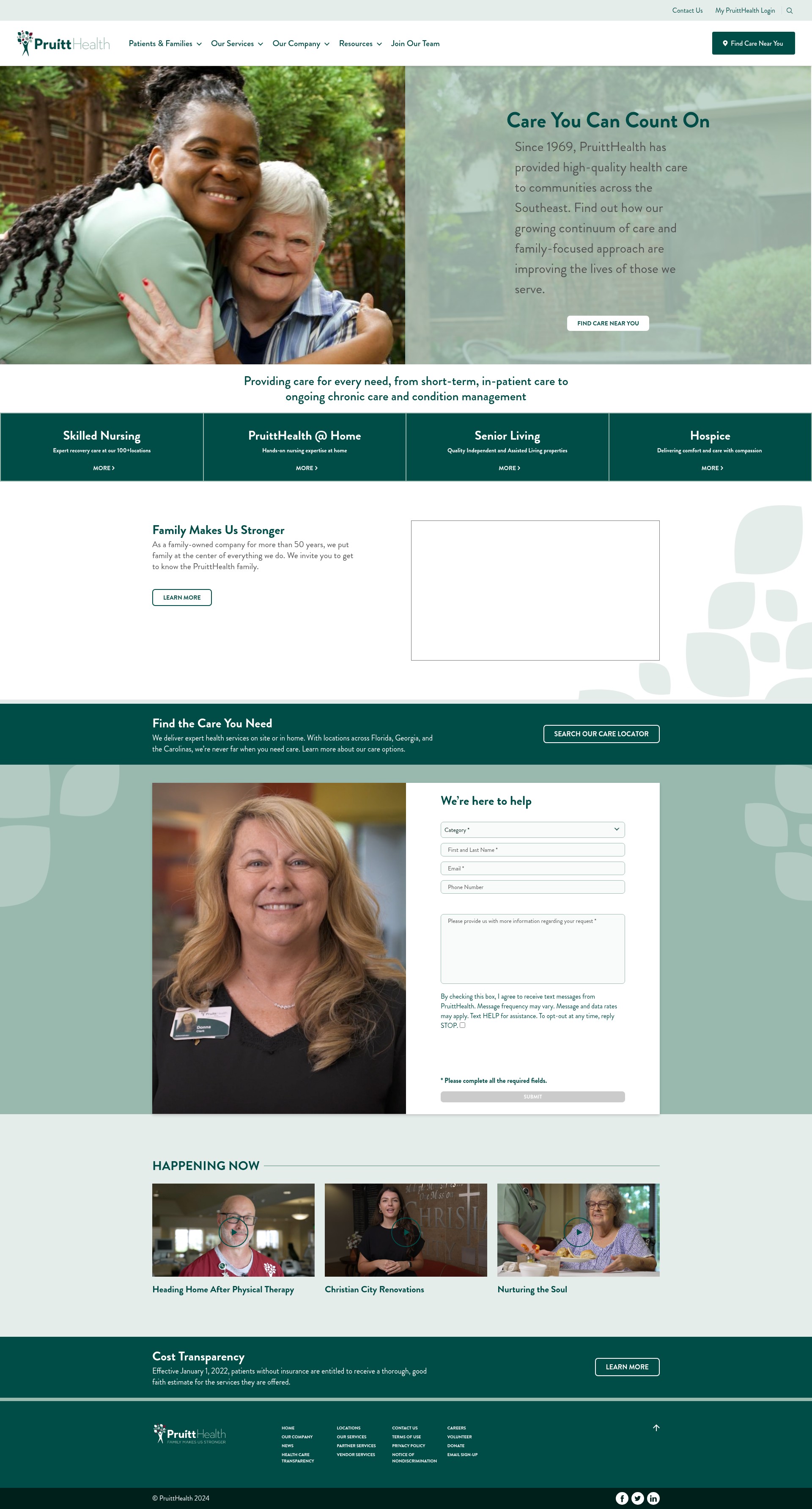 Landing Page