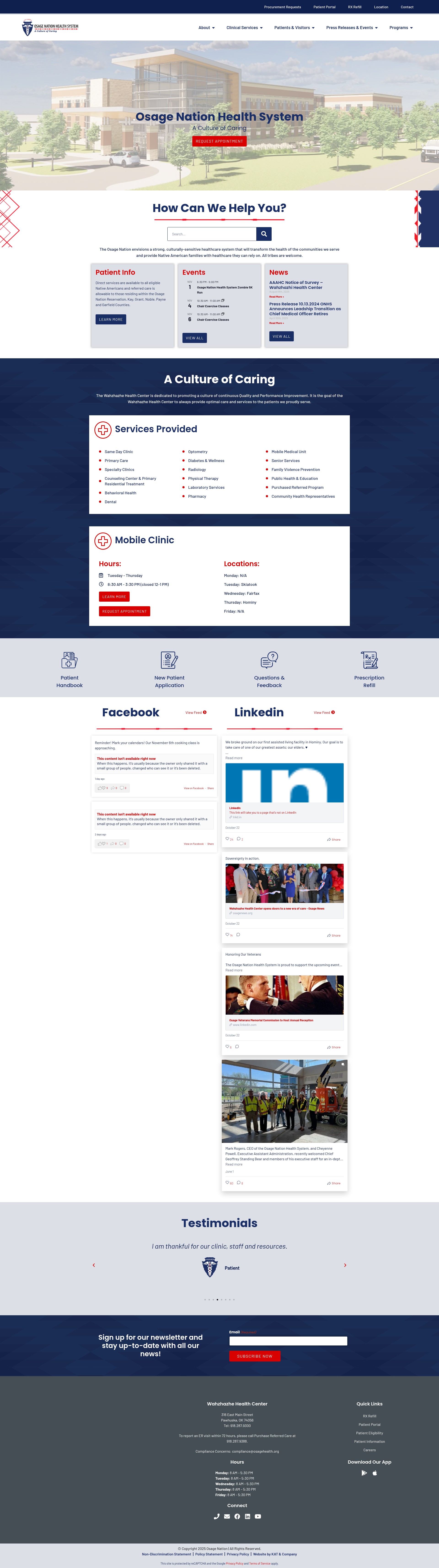 Landing Page