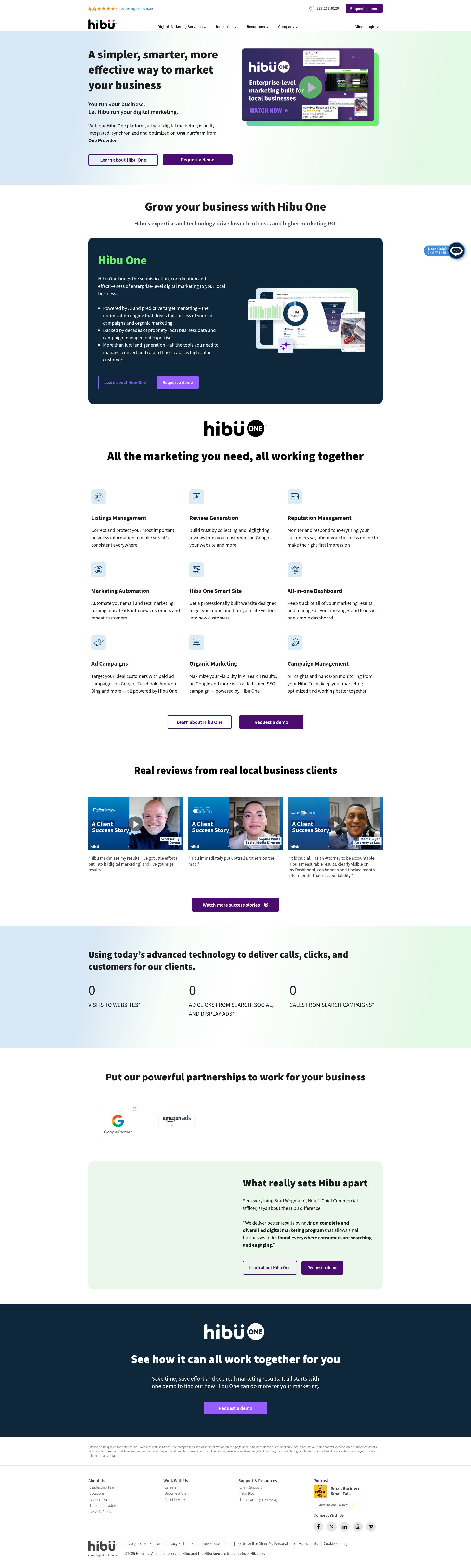 Landing Page