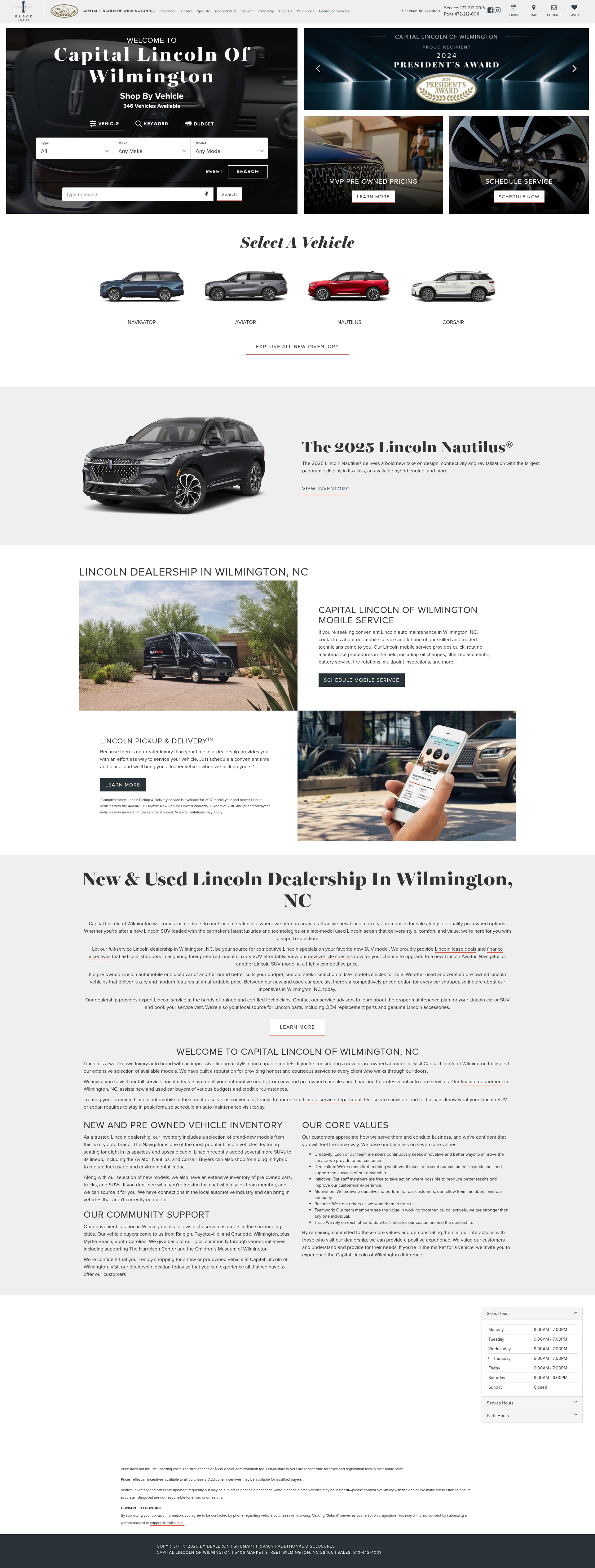 Landing Page