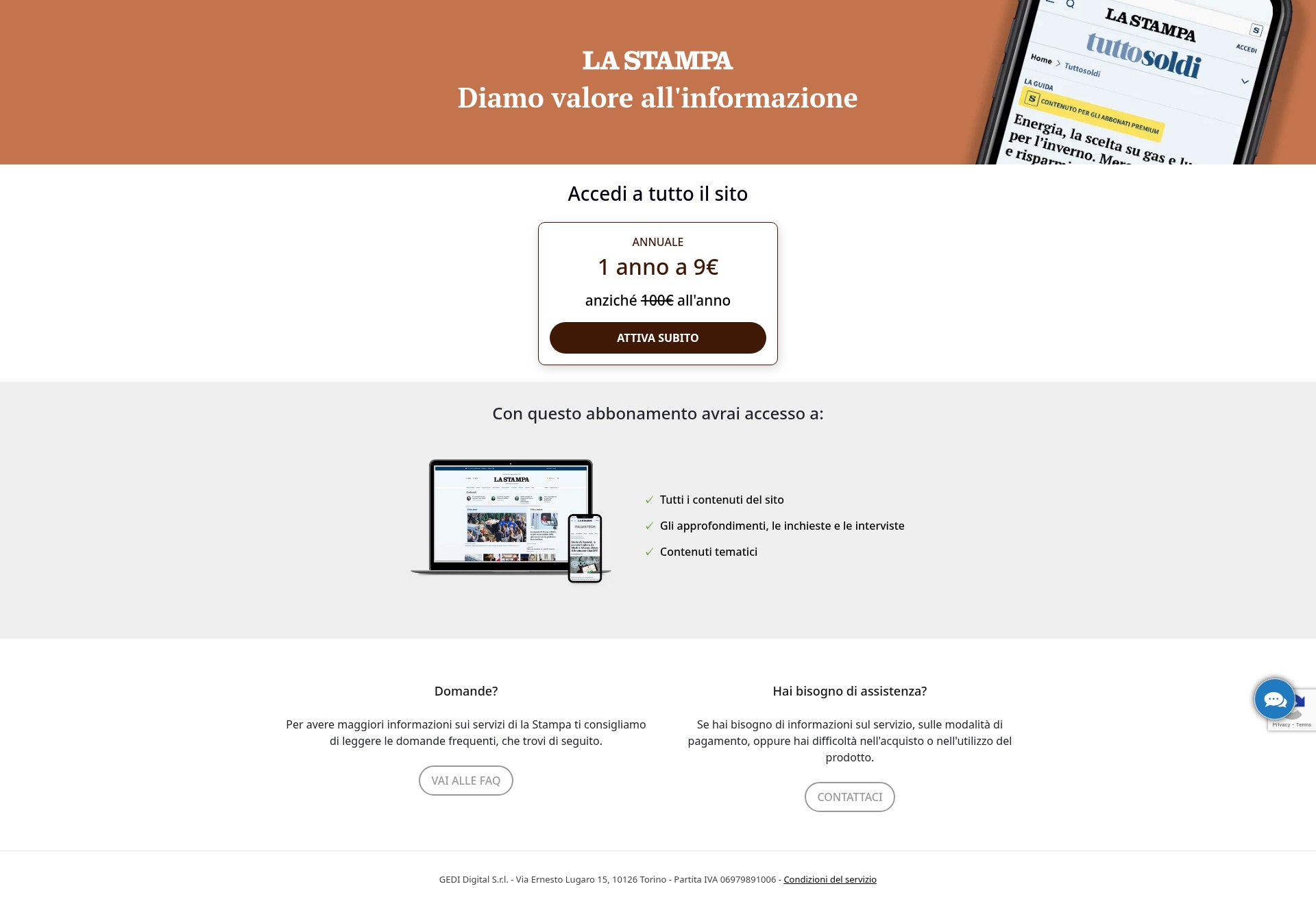 Landing Page