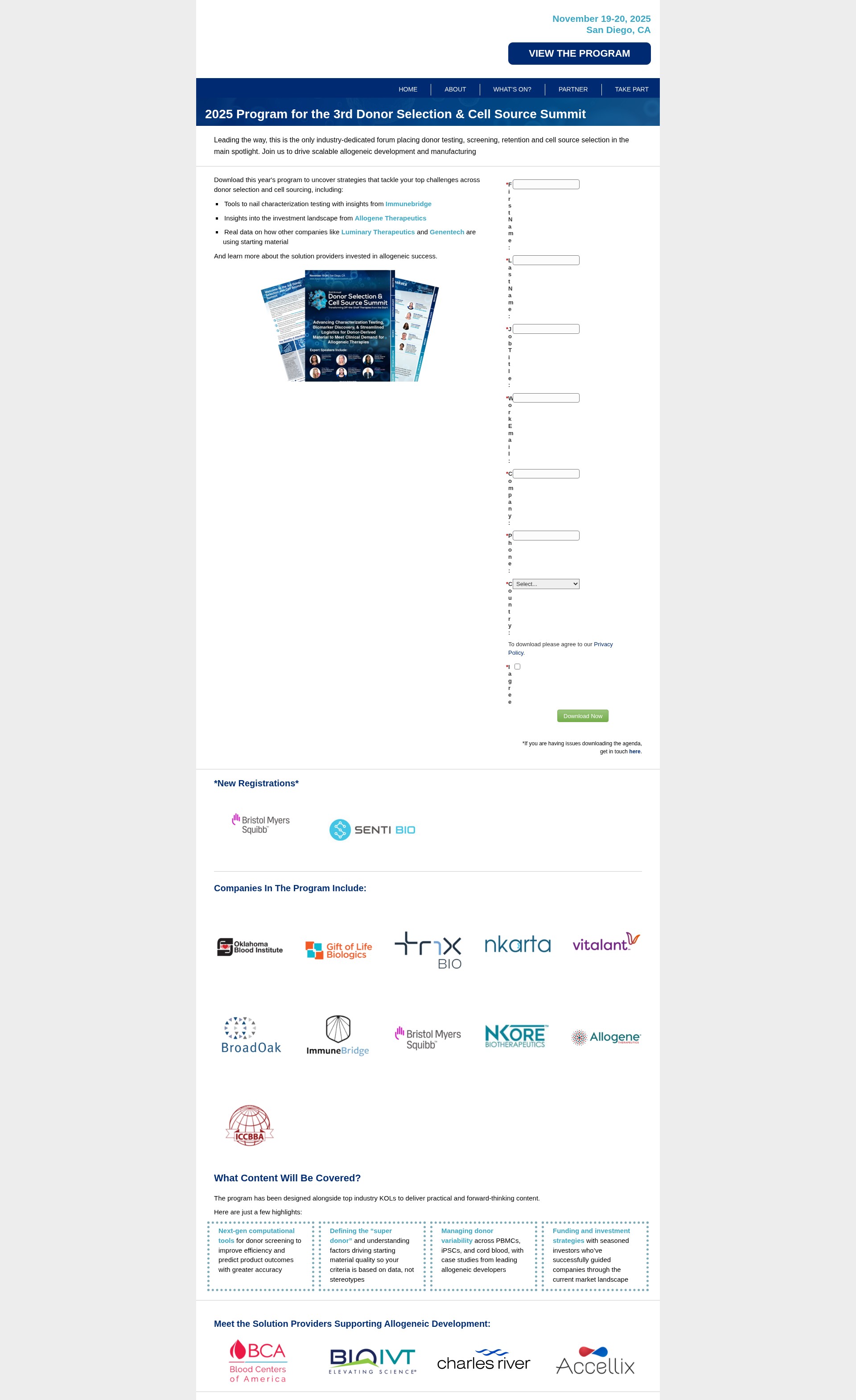 Landing Page