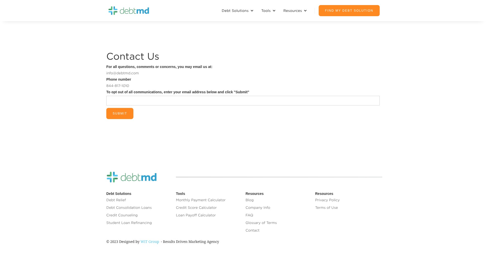 Landing Page