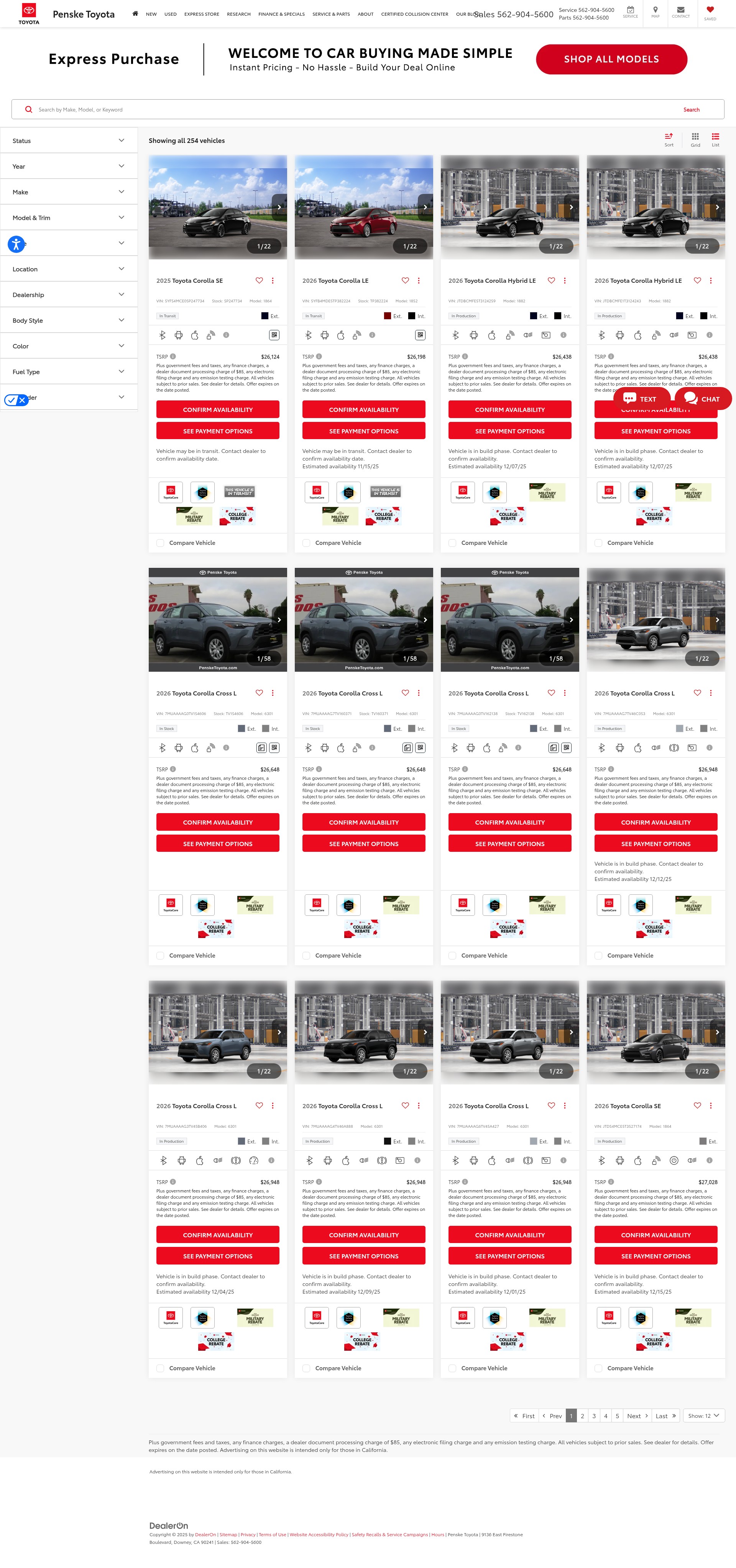 Landing Page