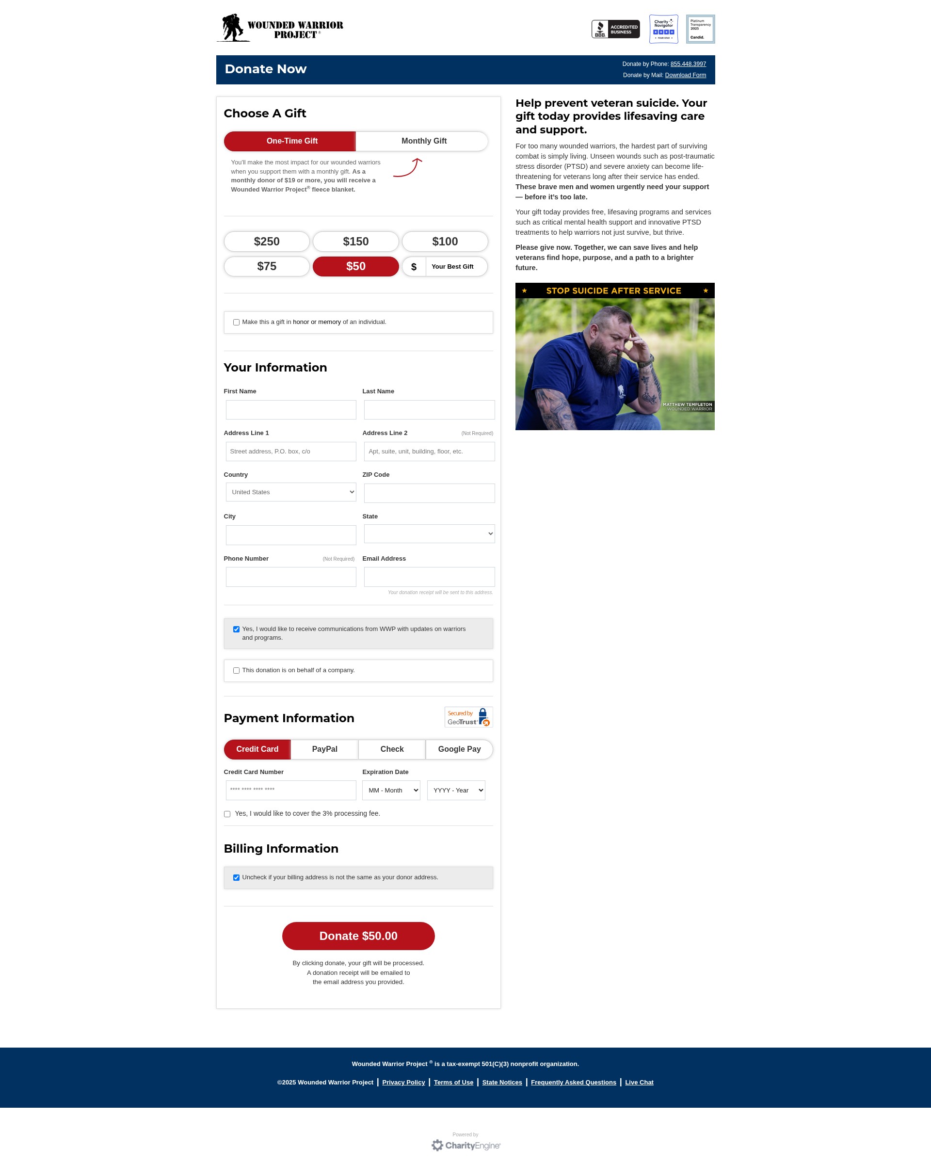 Landing Page