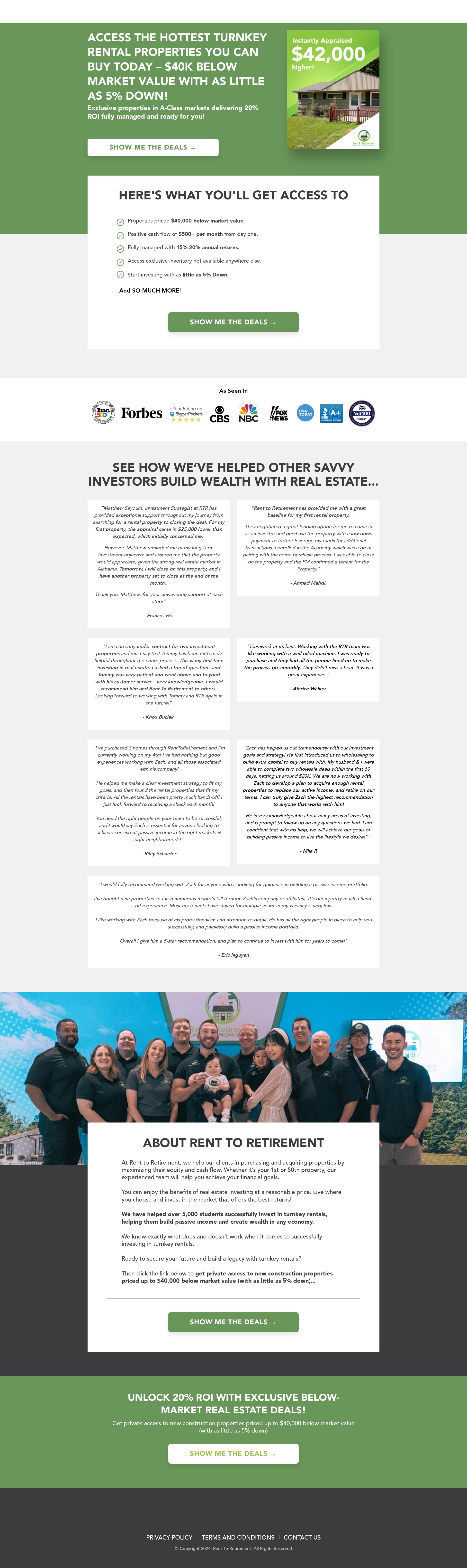 Landing Page
