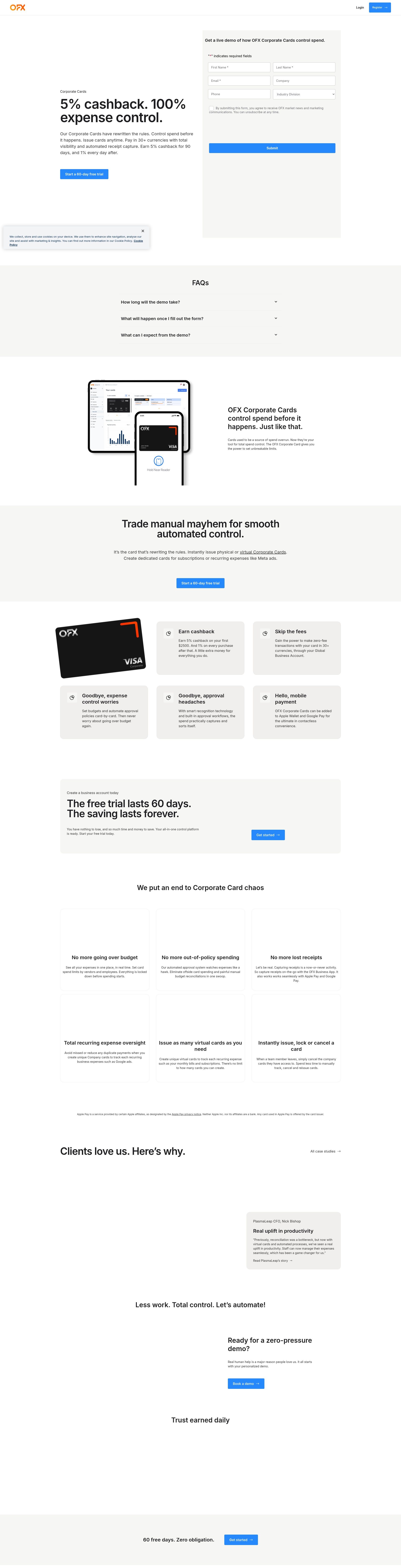 Landing Page