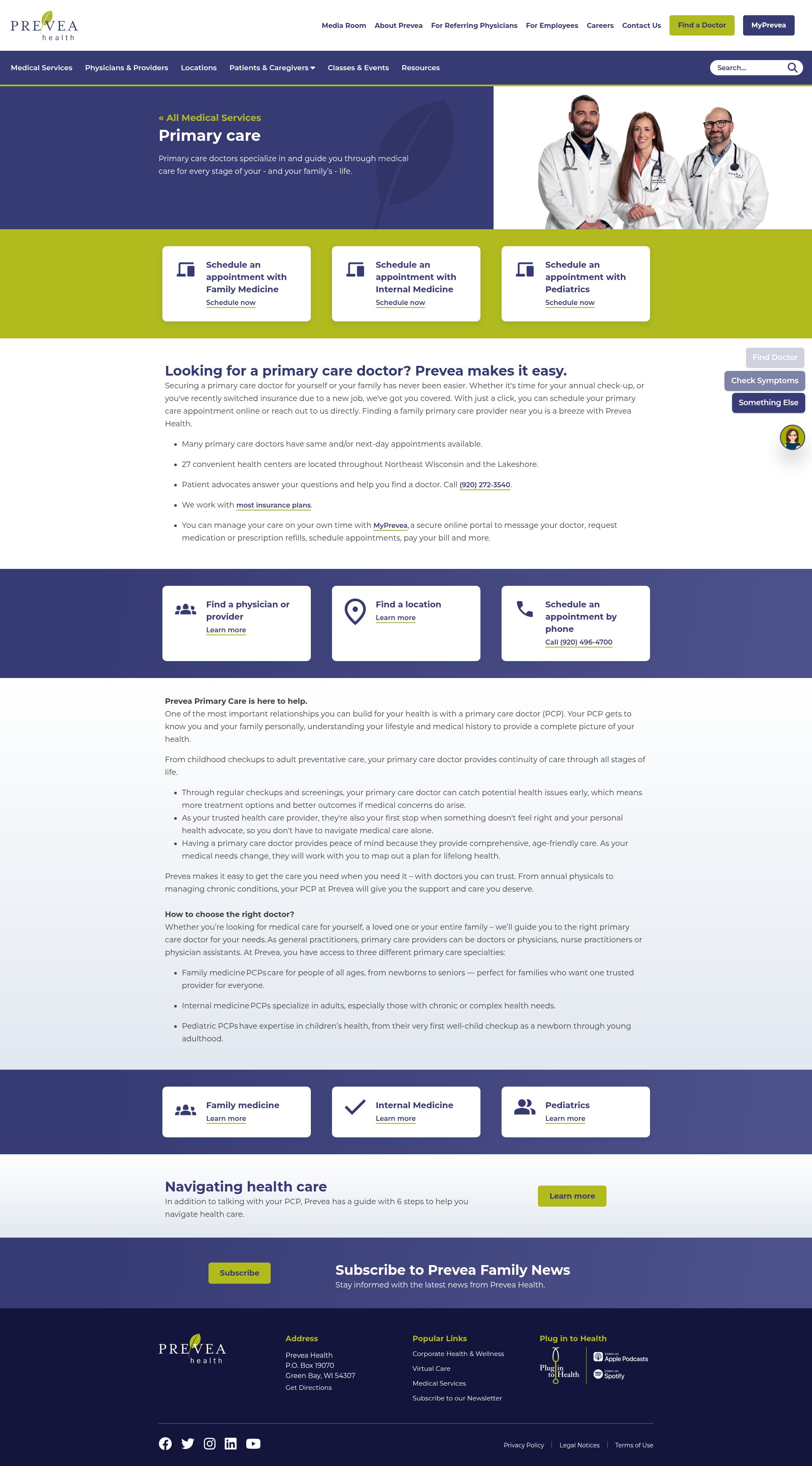 Landing Page
