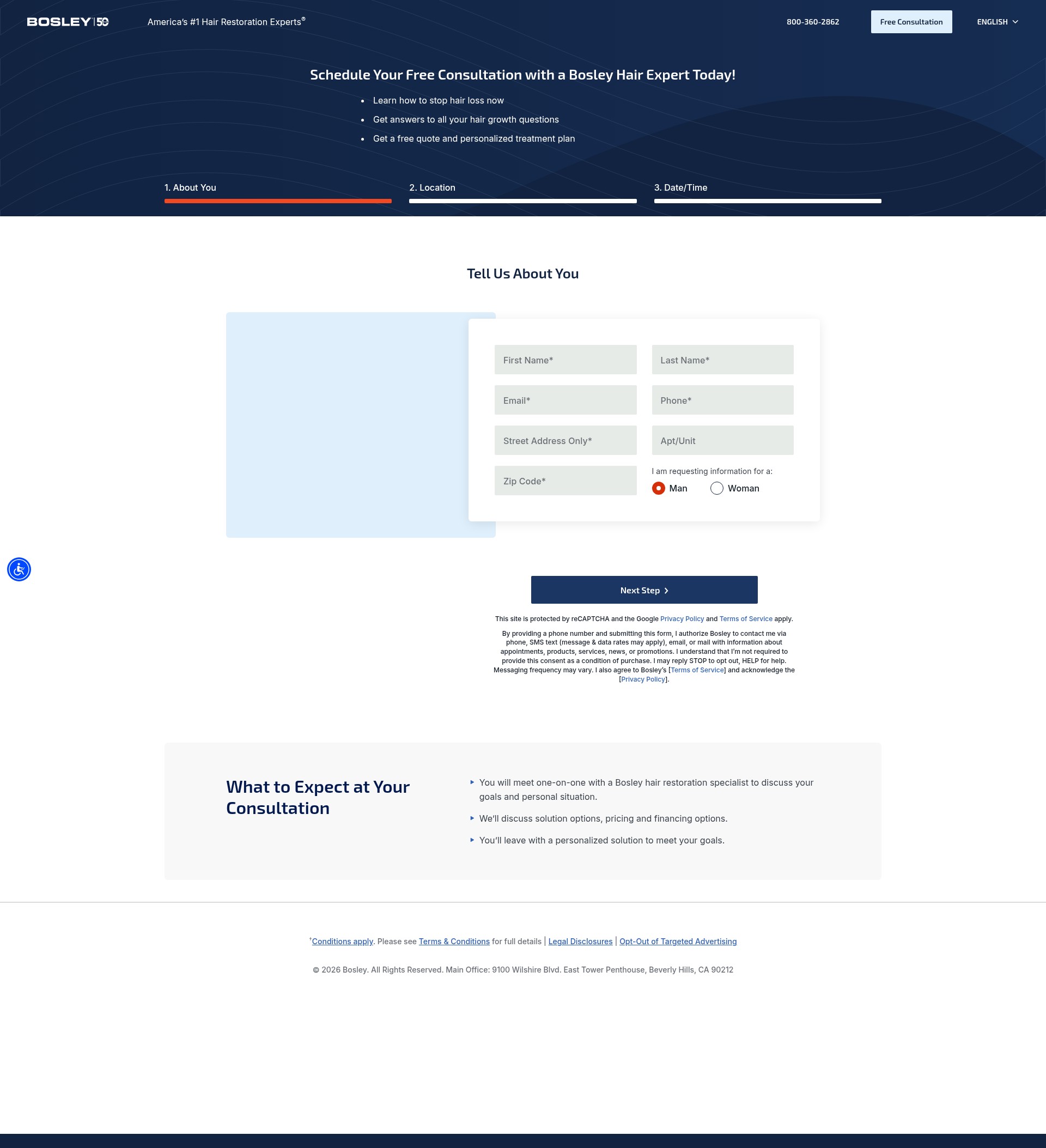 Landing Page