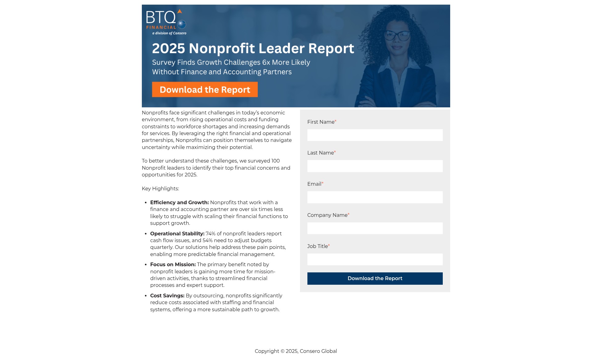 Landing Page