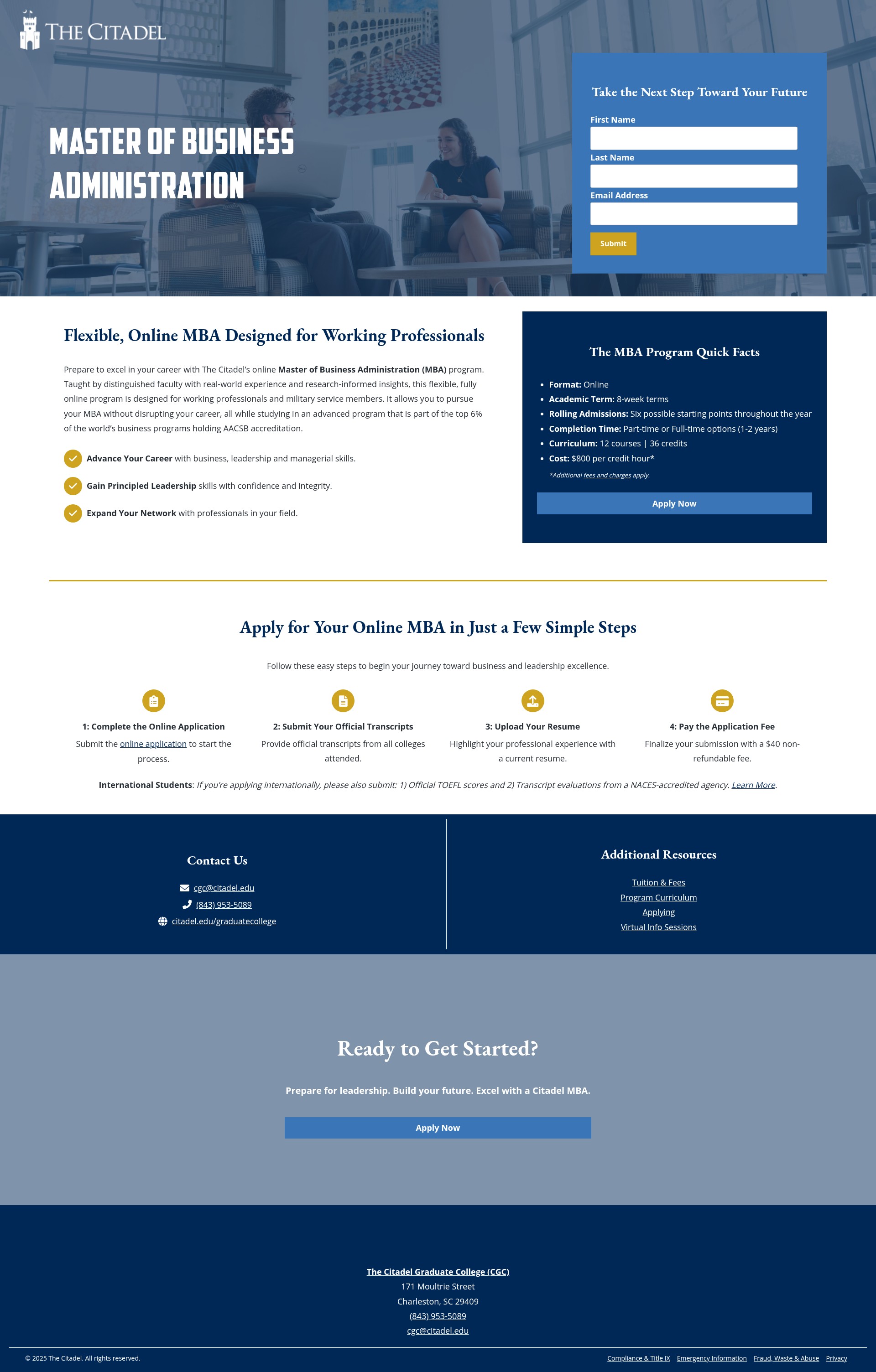 Landing Page