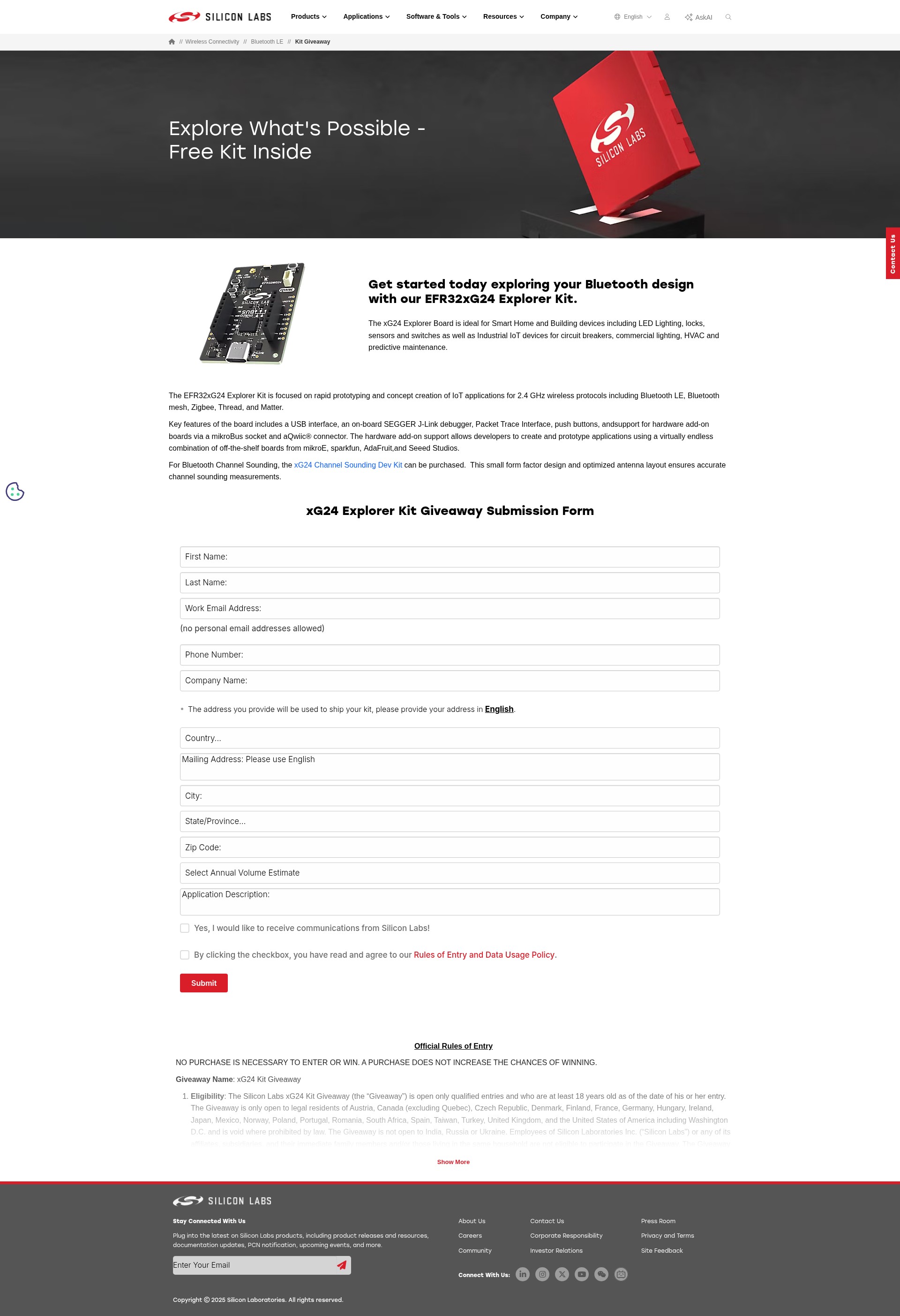 Landing Page