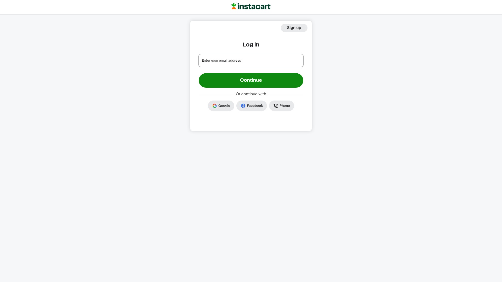 Landing Page