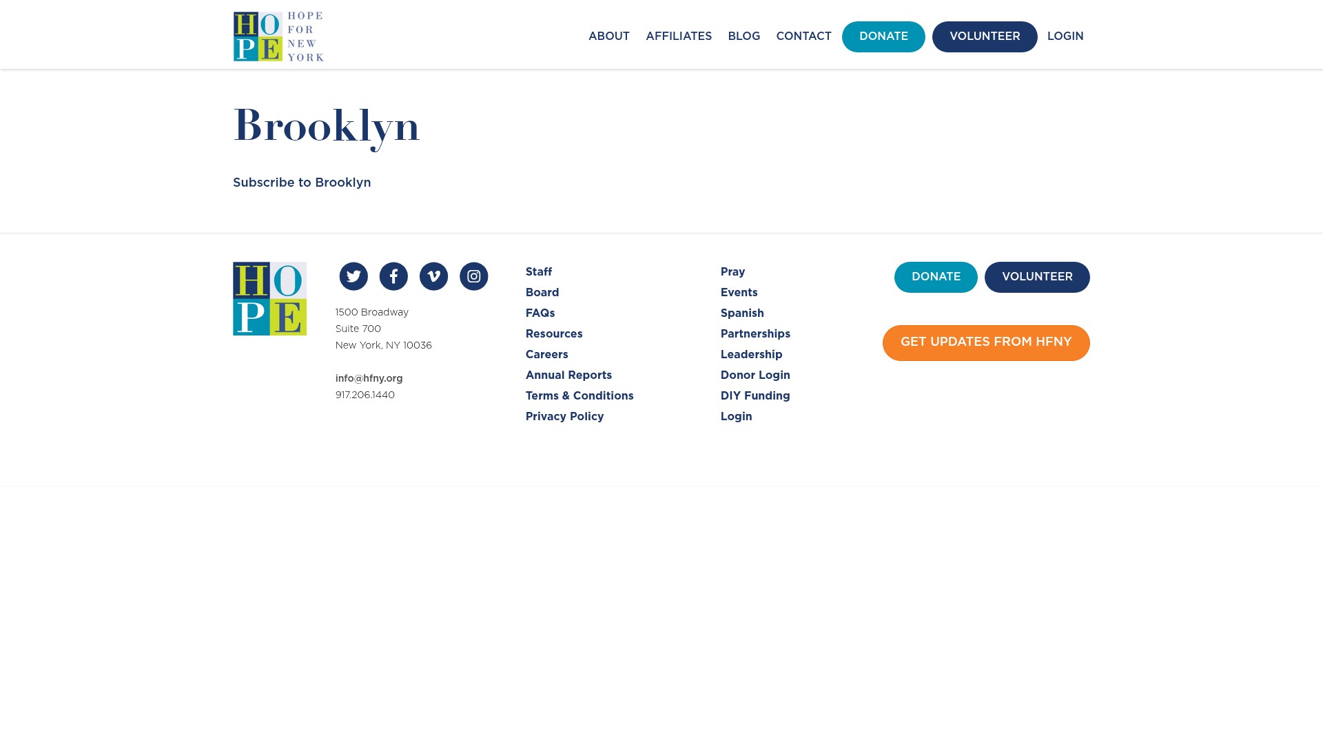 Landing Page