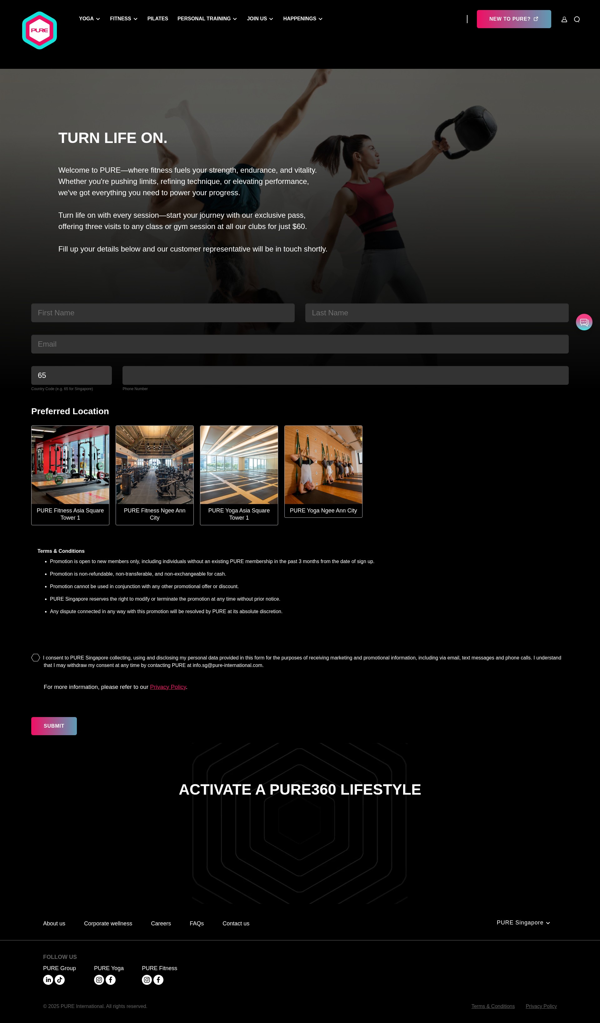 Landing Page