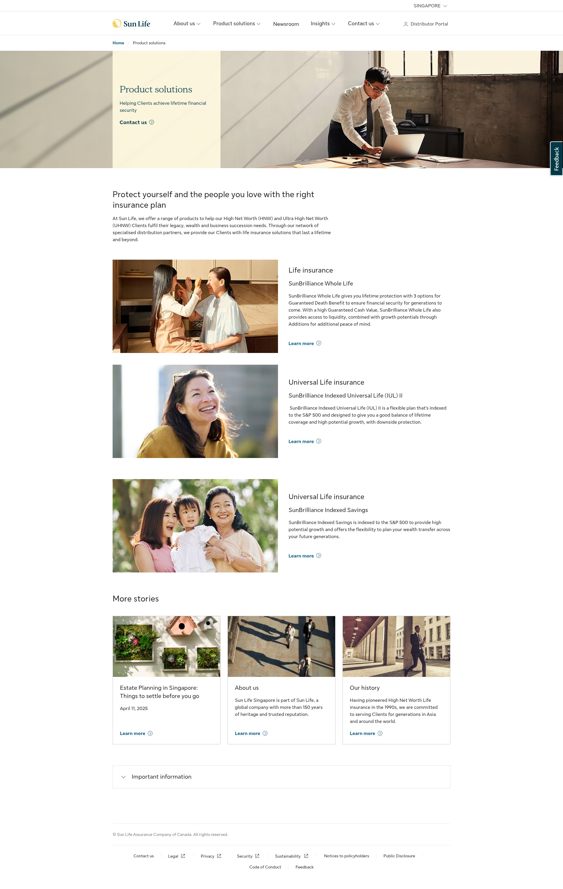 Landing Page