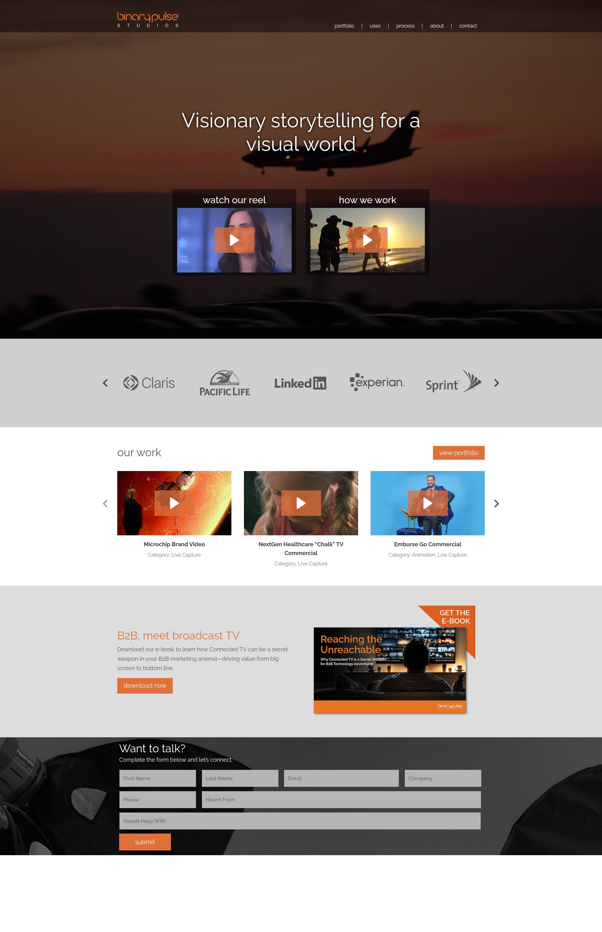 Landing Page