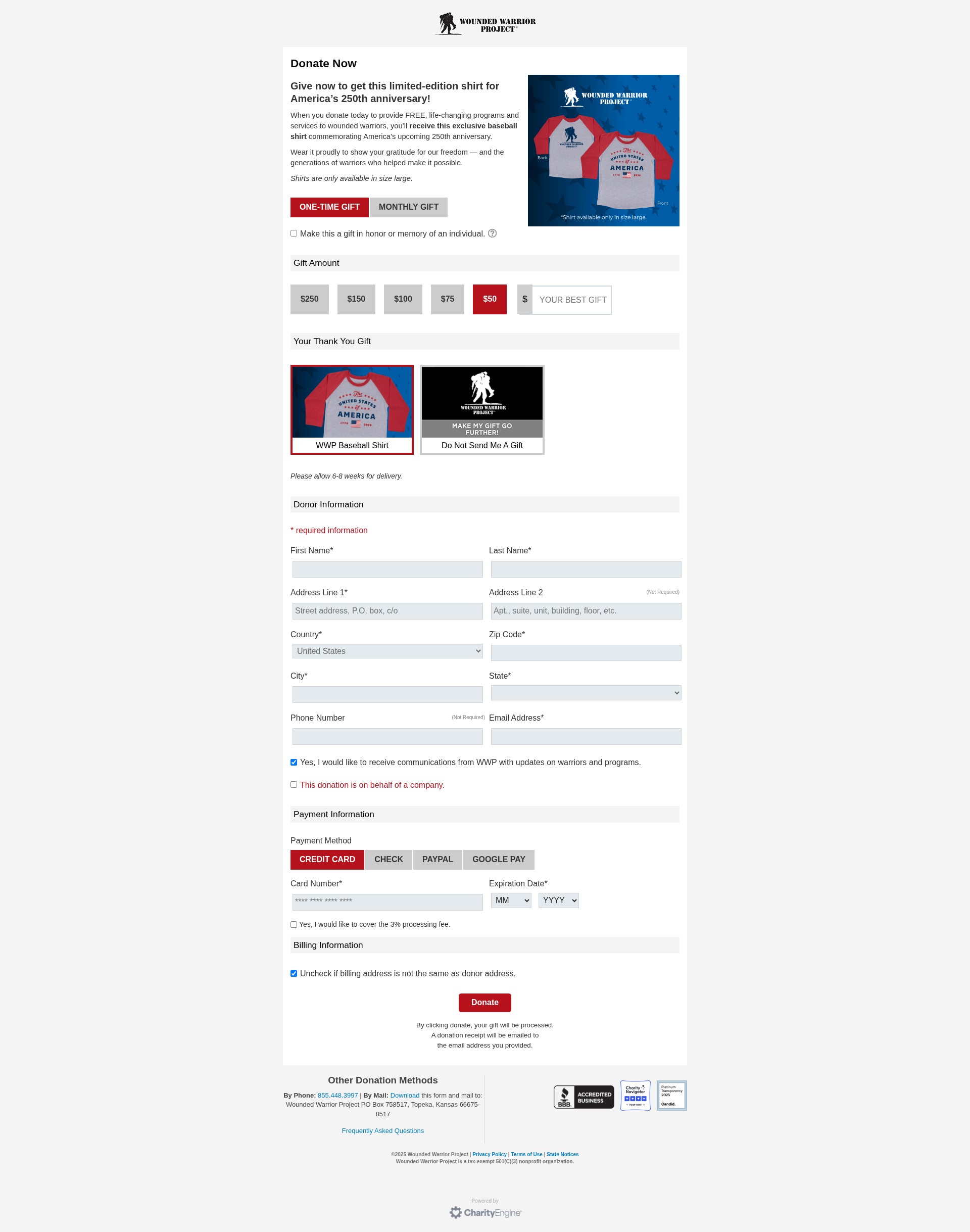Landing Page
