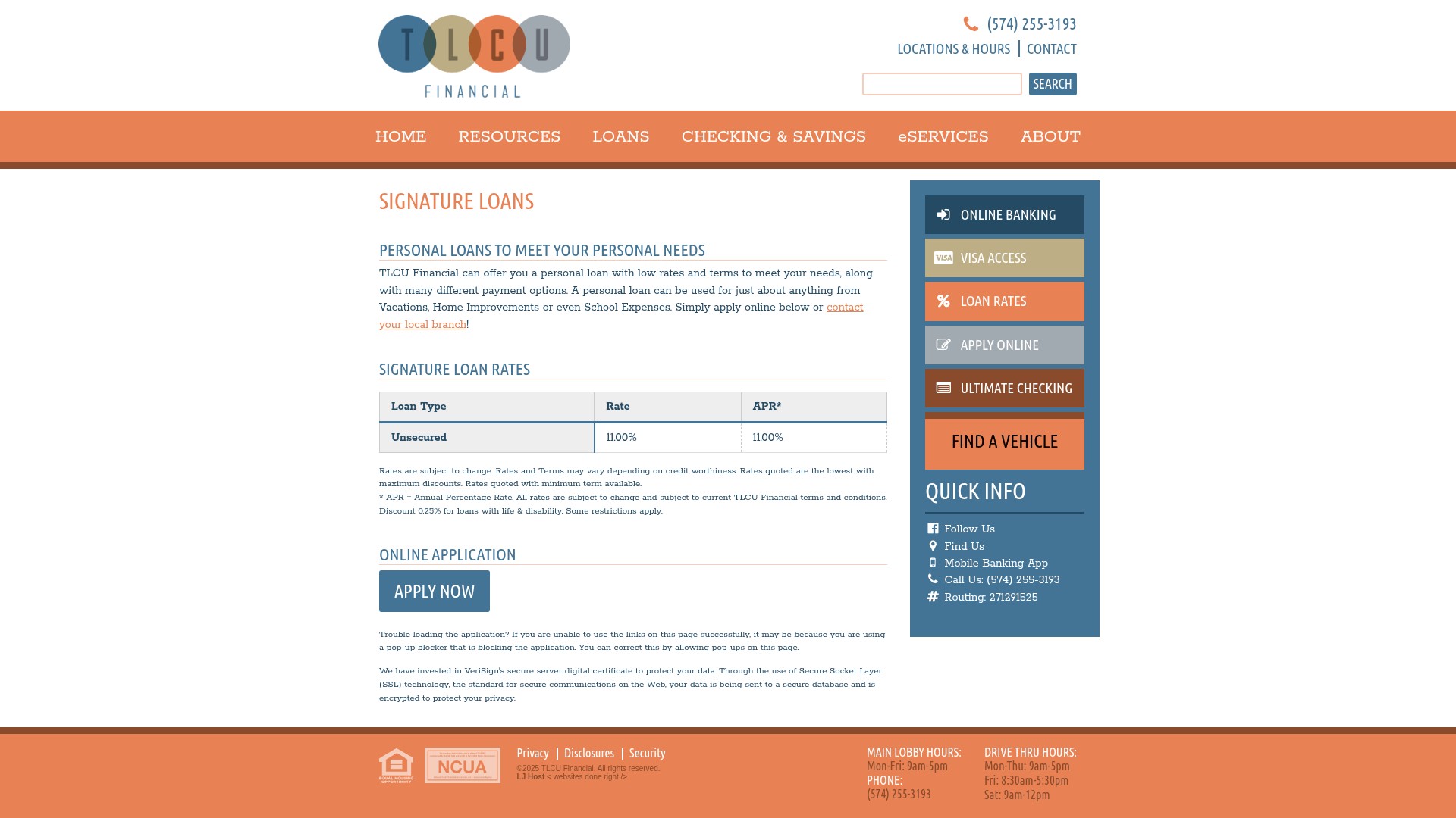 Landing Page