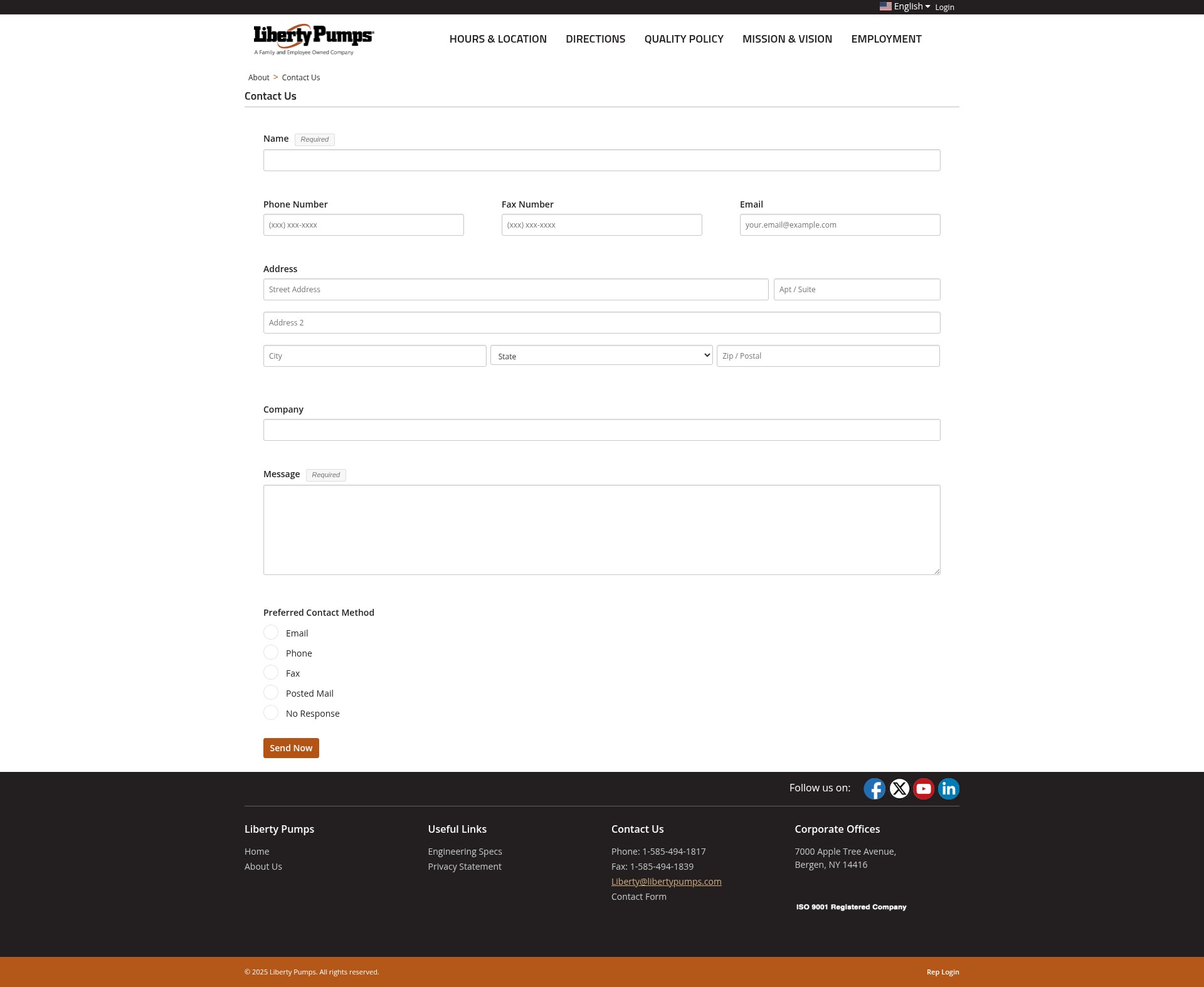 Landing Page