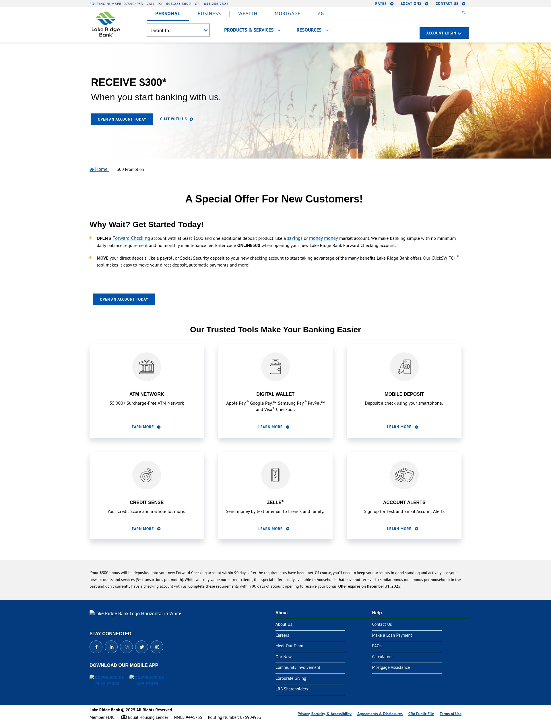 Landing Page